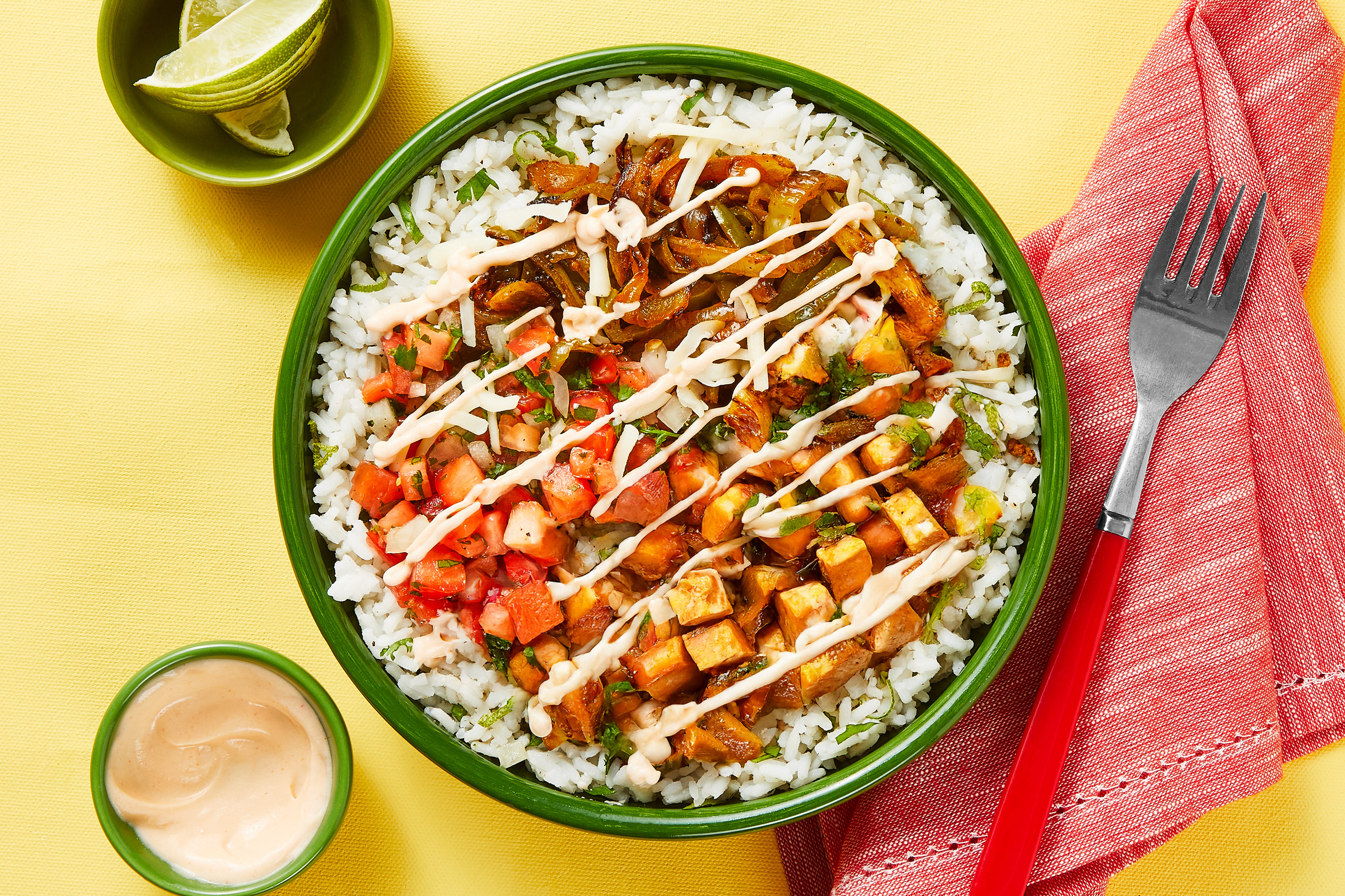 Tofu al Pastor Bowls