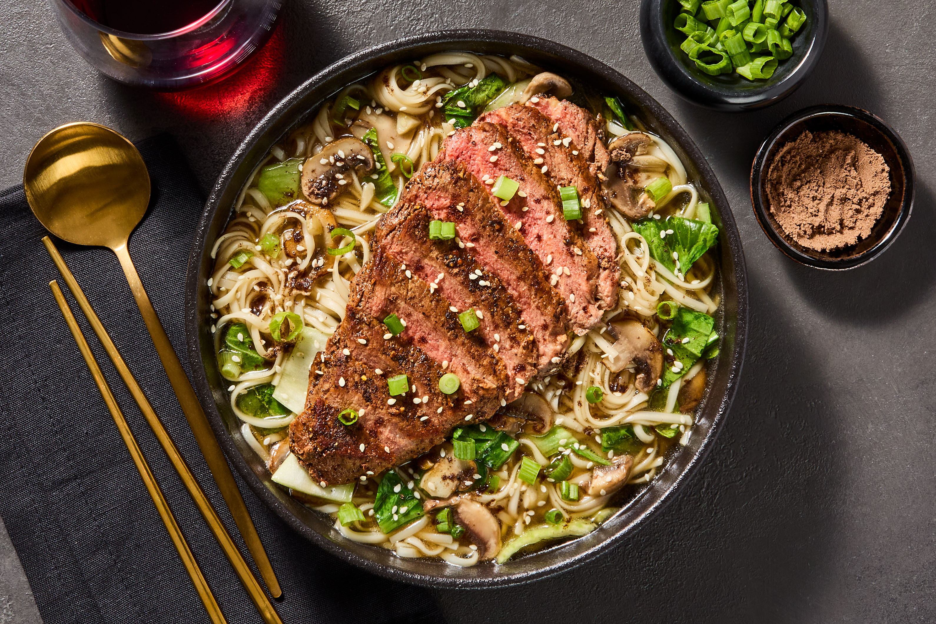 Truffled Rib-Eye Steak Ramen