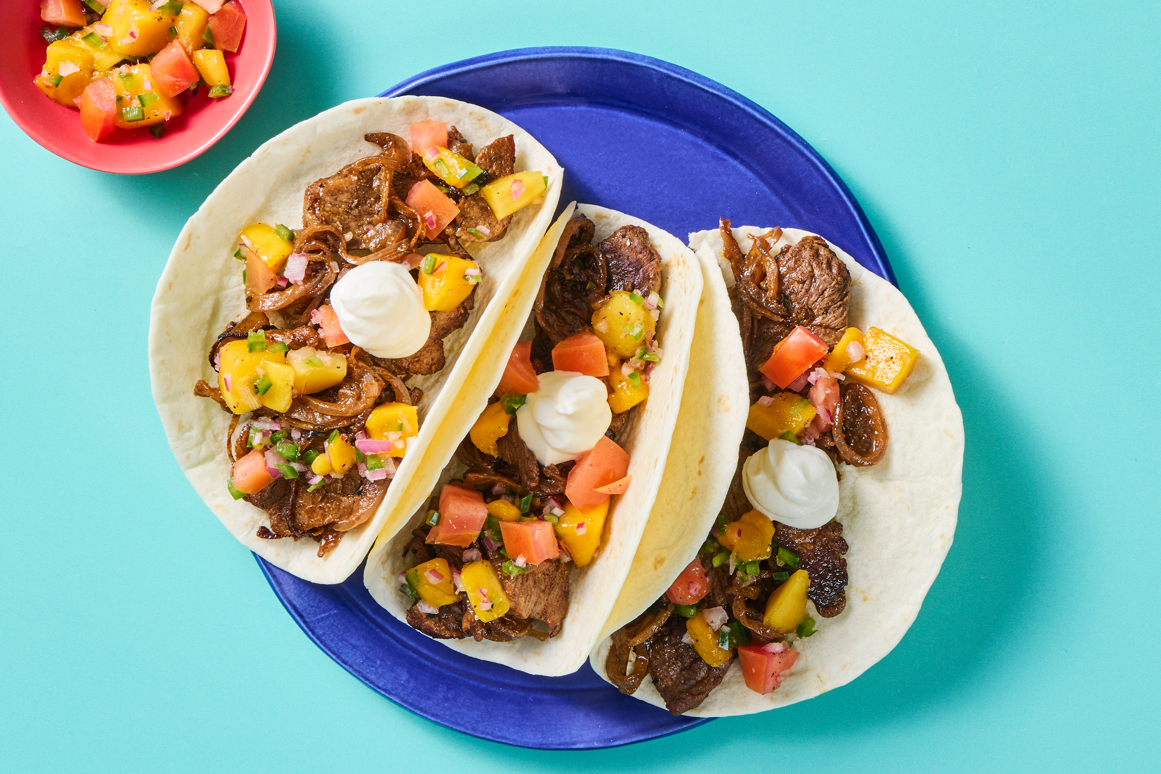 One-Pan Bavette Steak Tacos 