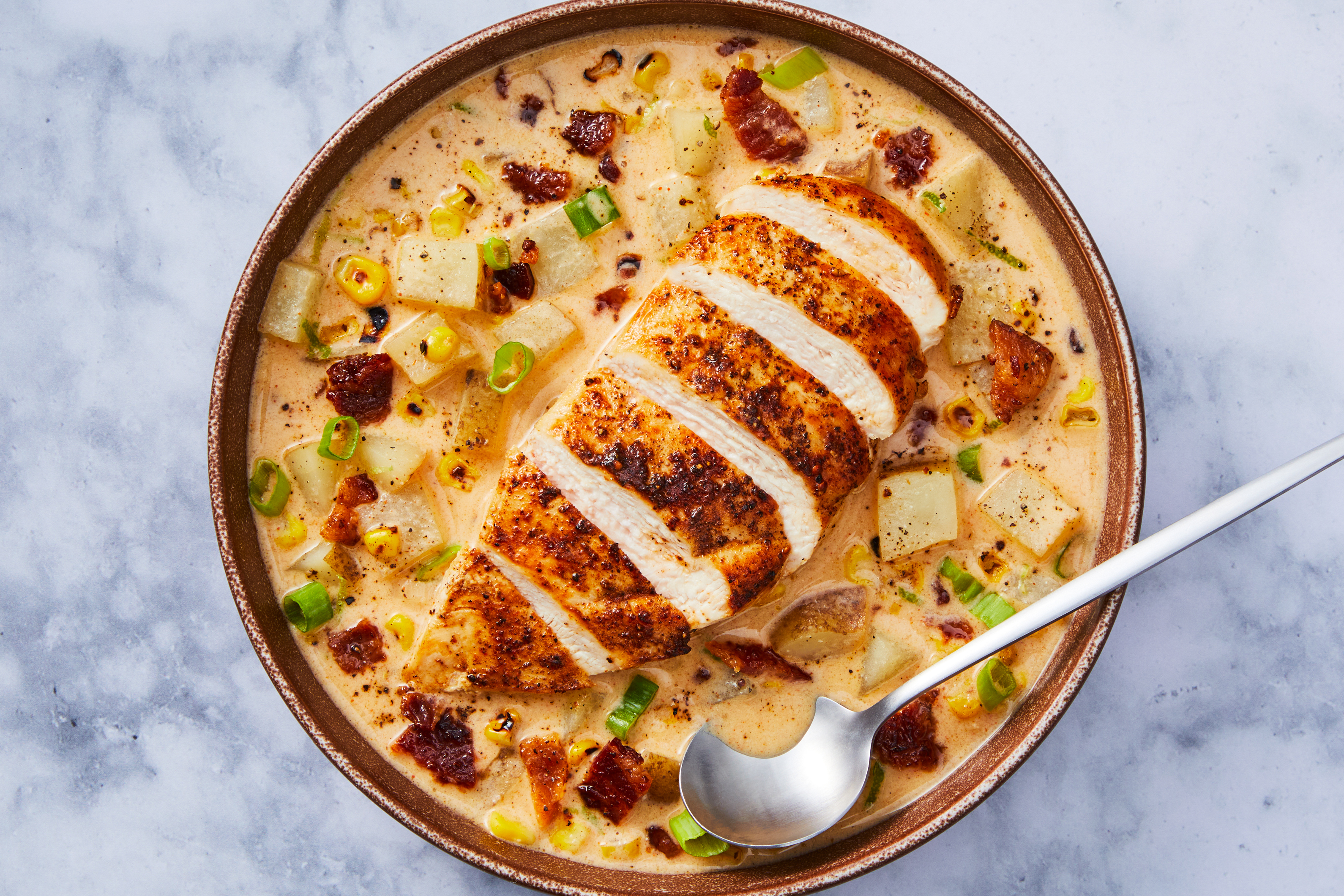 Creamy Chicken & Bacon Chowder