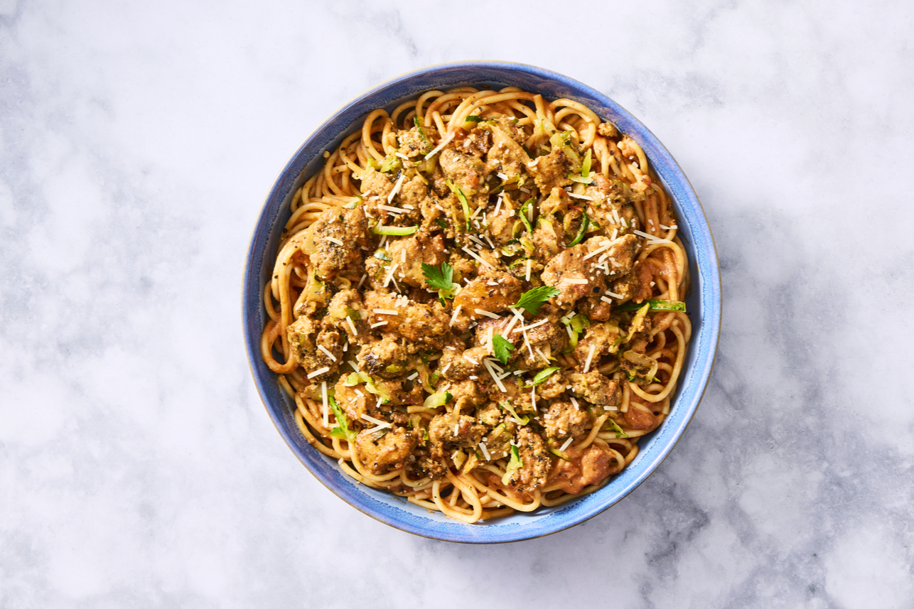 Turkey Ragù Spaghetti
