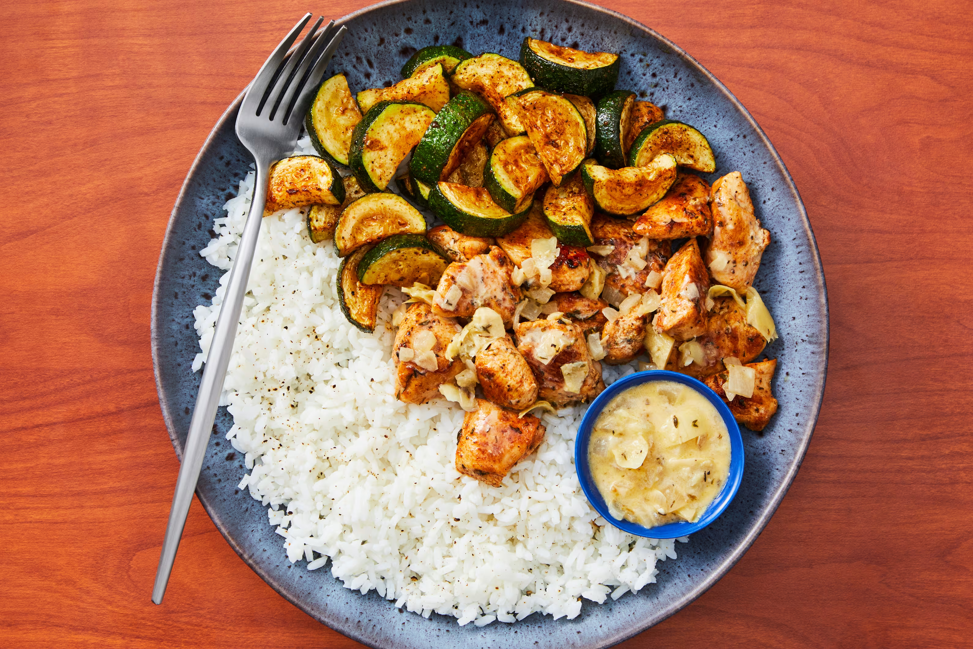 Chicken in Creamy Artichoke-Thyme Sauce