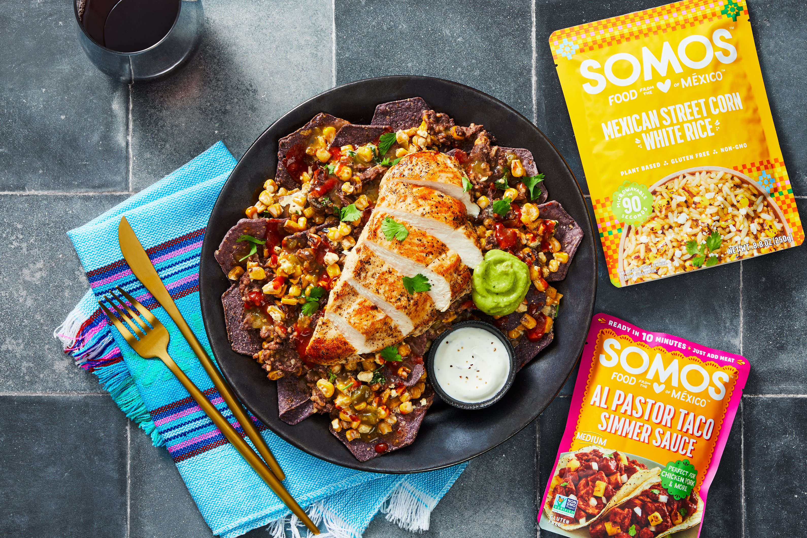 Spicy Al Pastor–Style Chicken A La Mesa