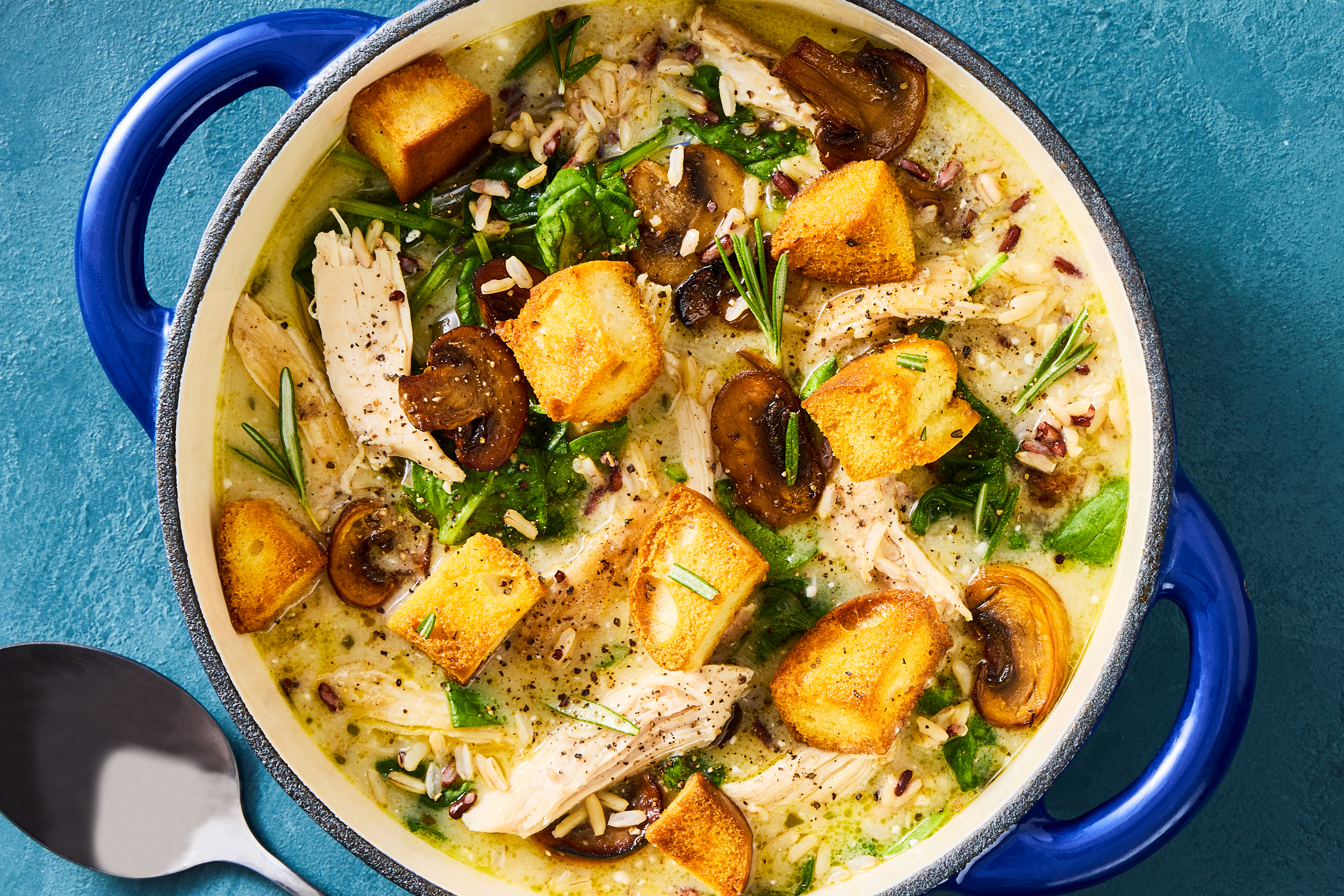 Chicken & Mushroom Wild Grain Soup