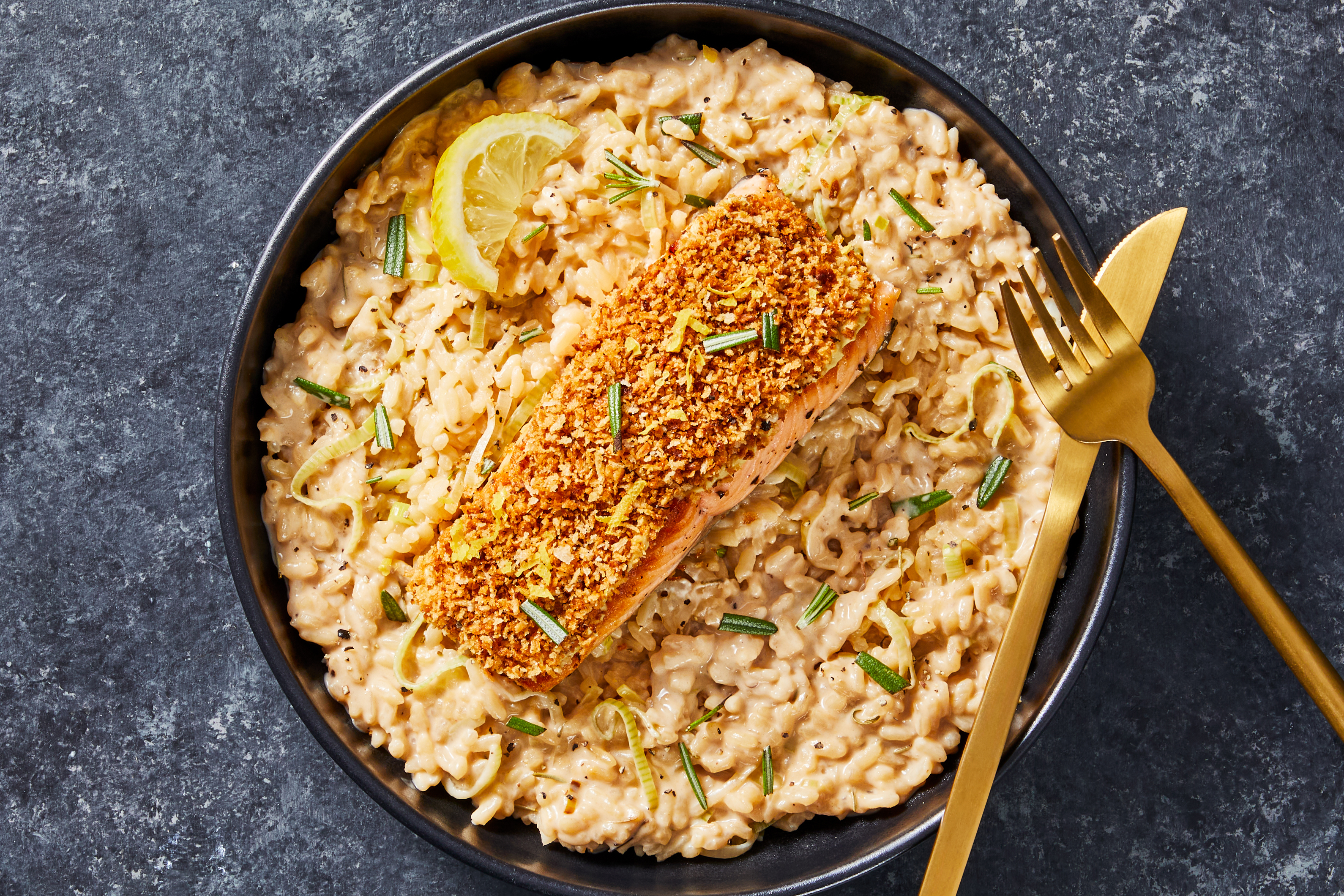 Crispy Lemon-Dijon Salmon