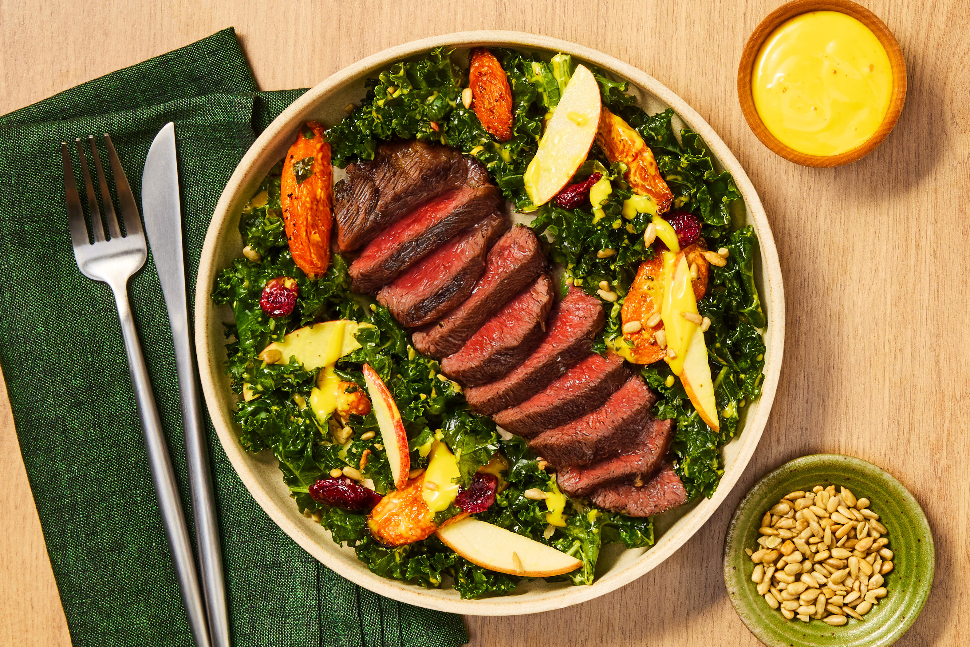 Smoky Brown Sugar Steak Salad