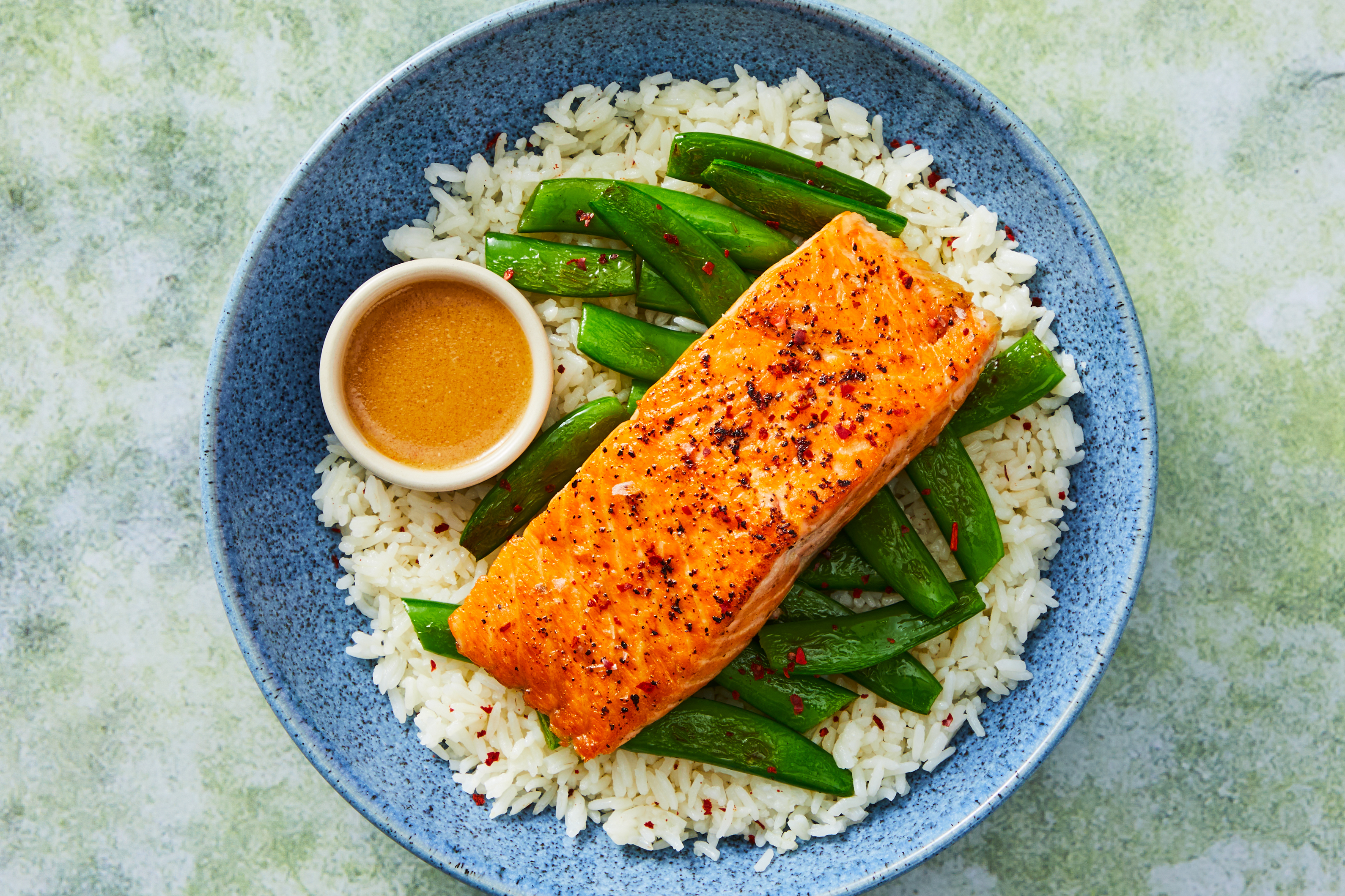 One-Pan Sticky Miso Ginger Salmon