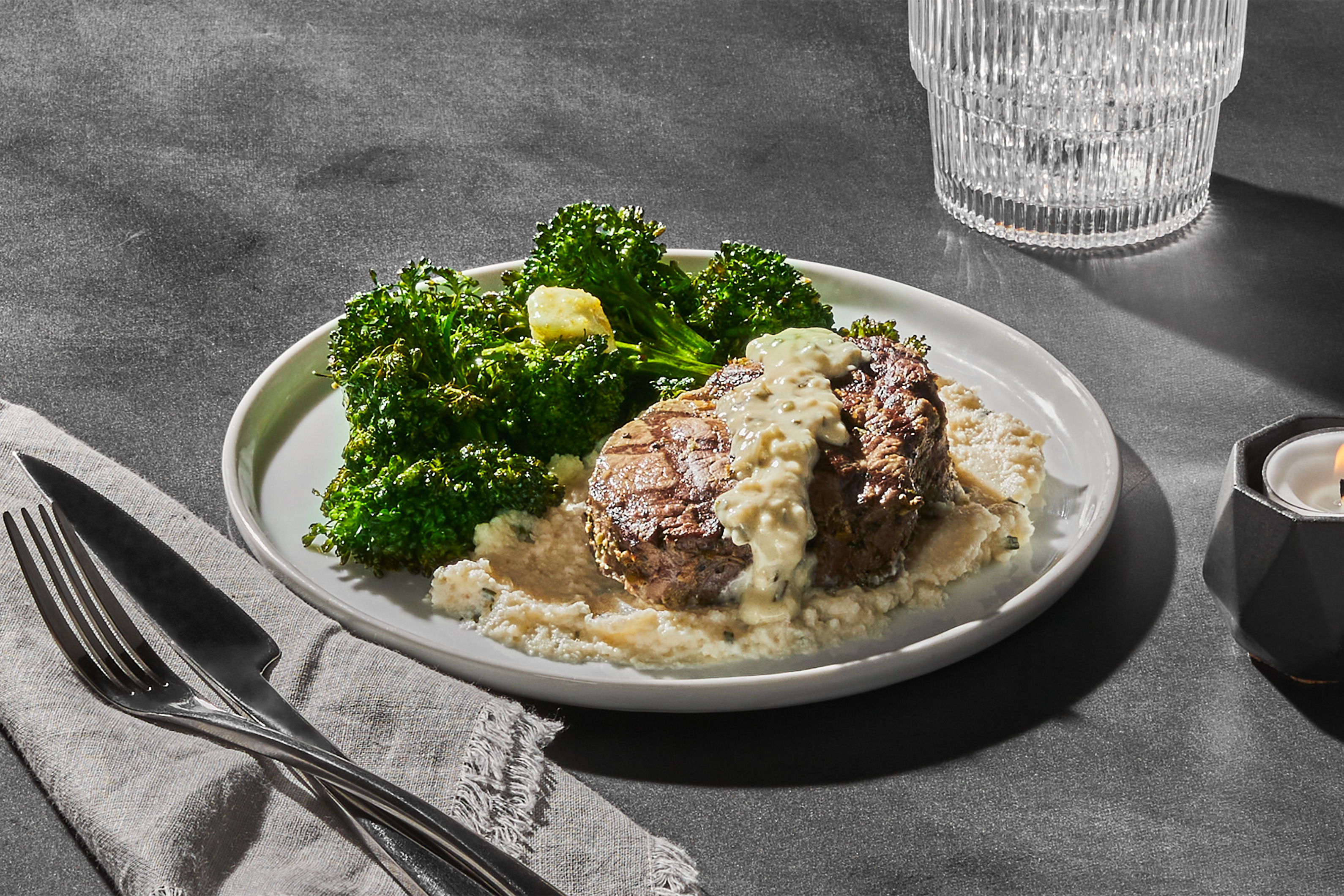 Blue Cheese Cream Filet Mignon