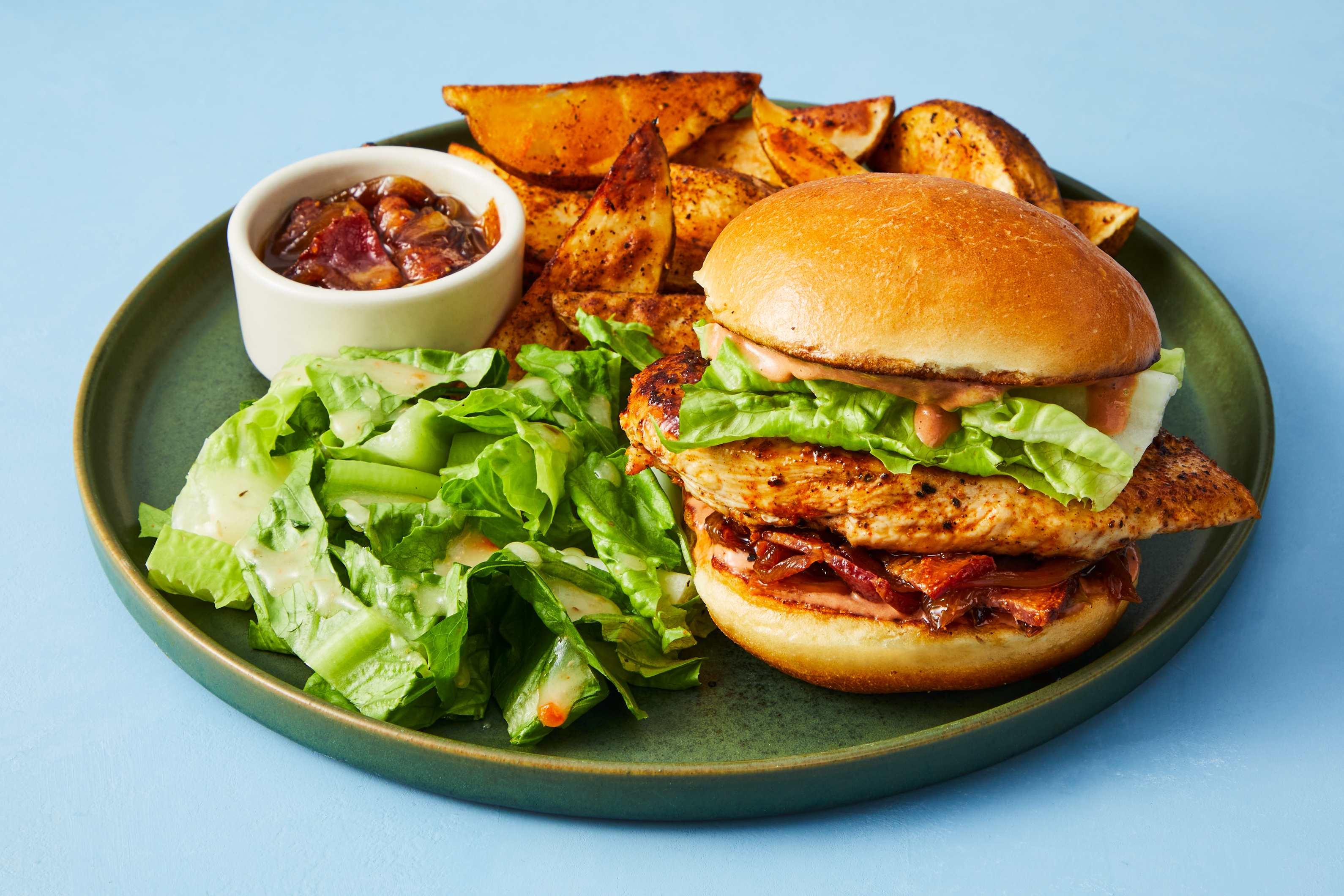 Brown Sugar Bourbon Chicken Sandwiches