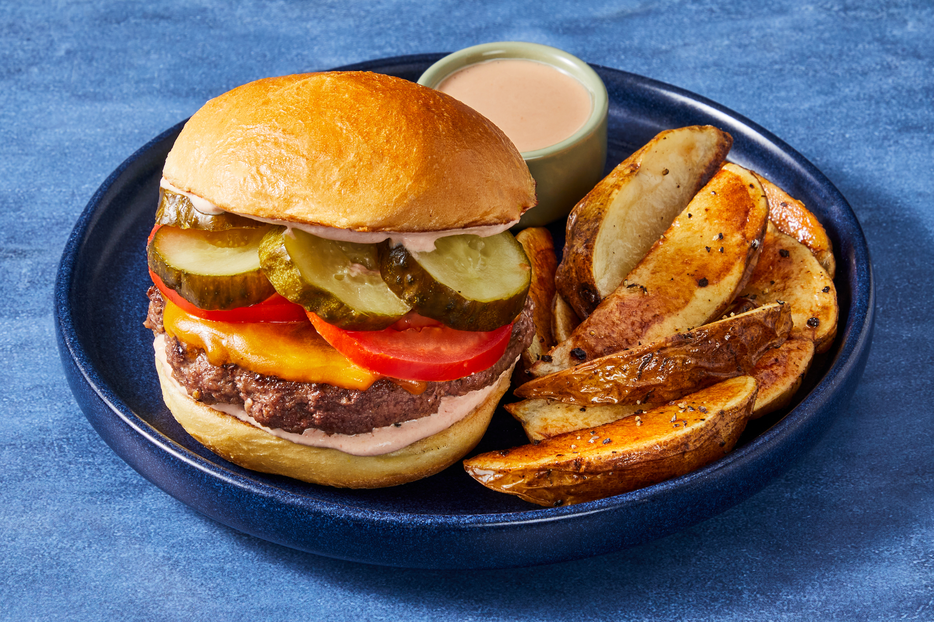 Classic Cheddar Cheeseburgers