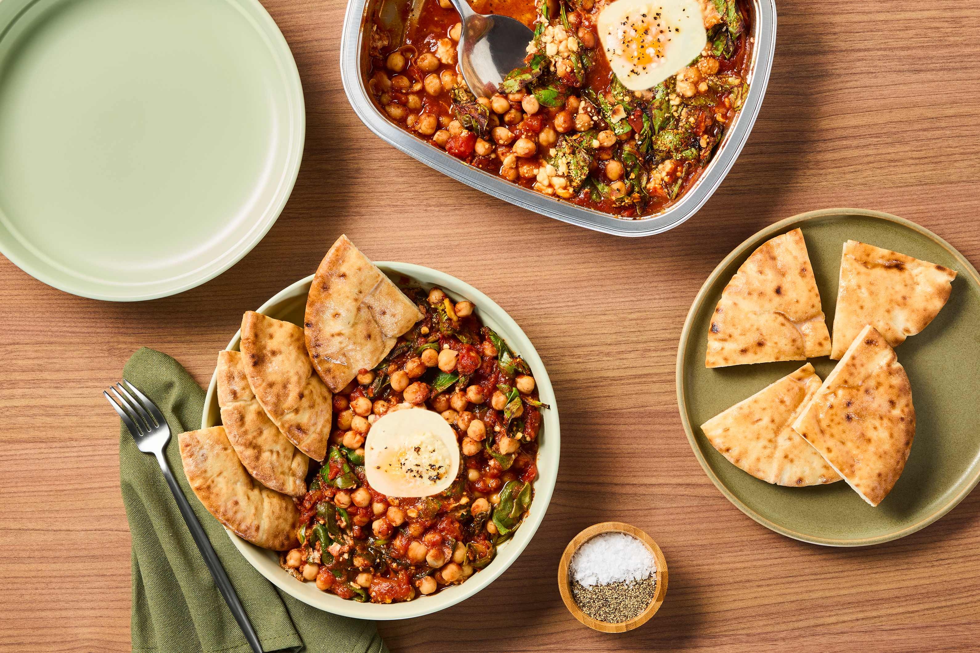 Chickpea Feta Shakshuka