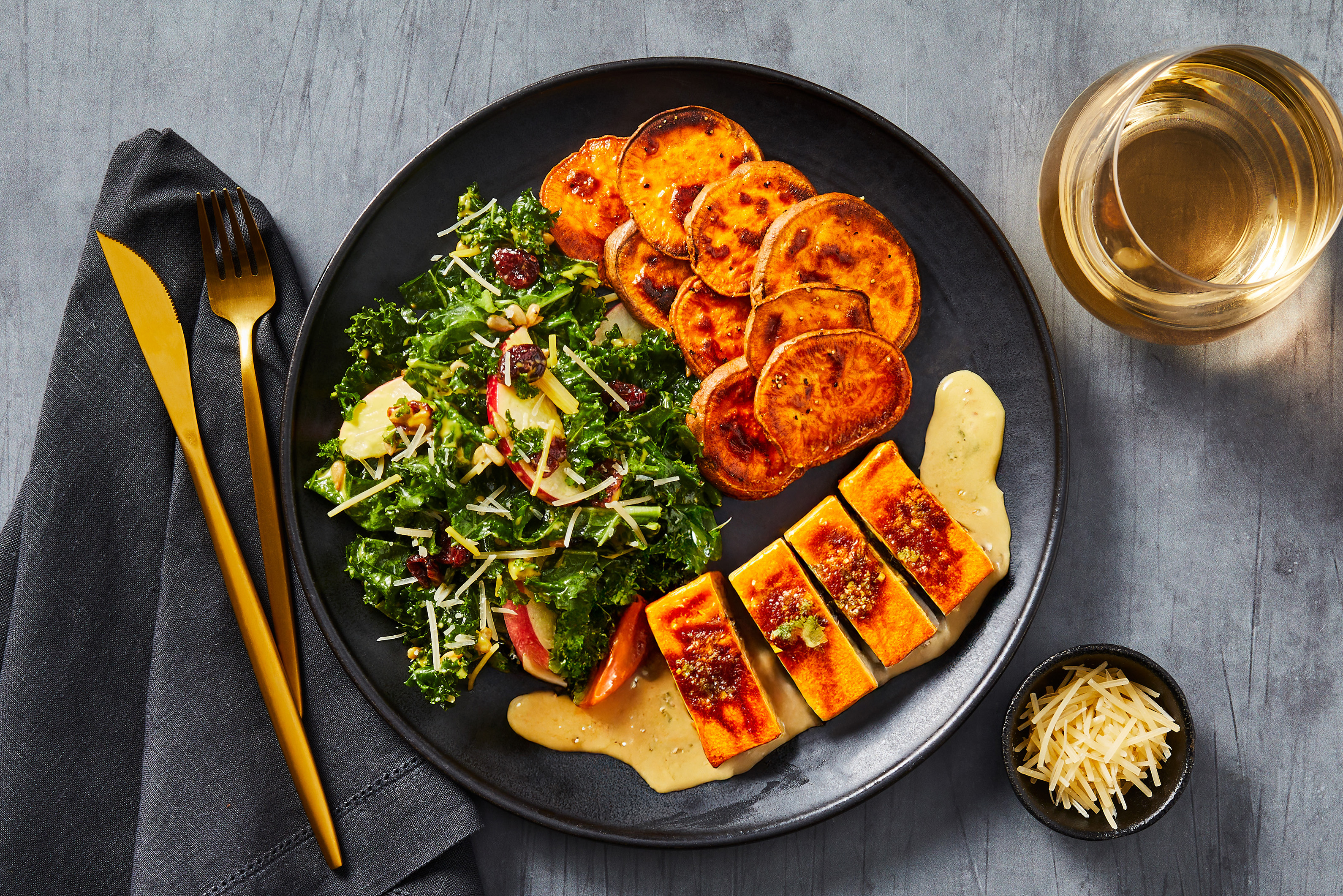 Peppercorn Dijon Tofu