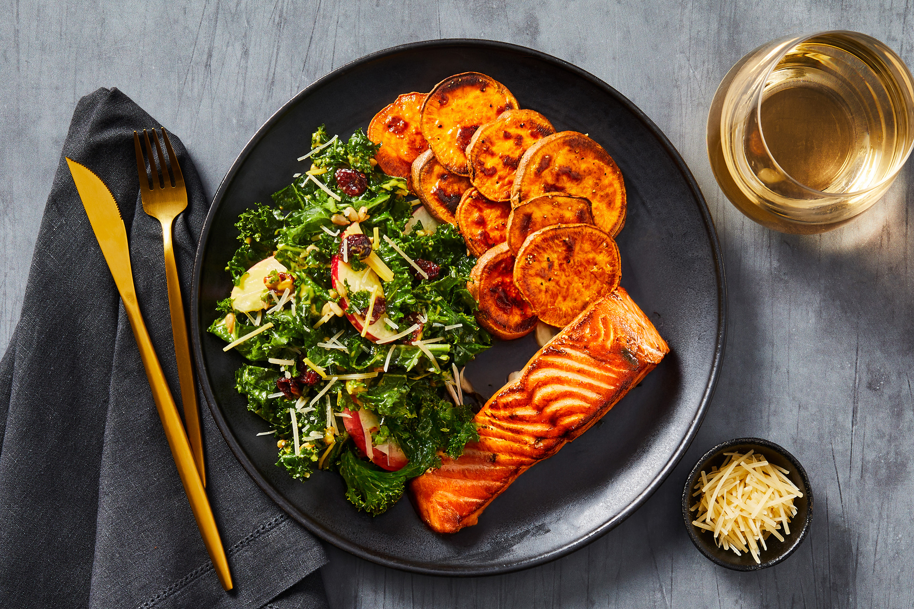 Peppercorn Dijon Salmon