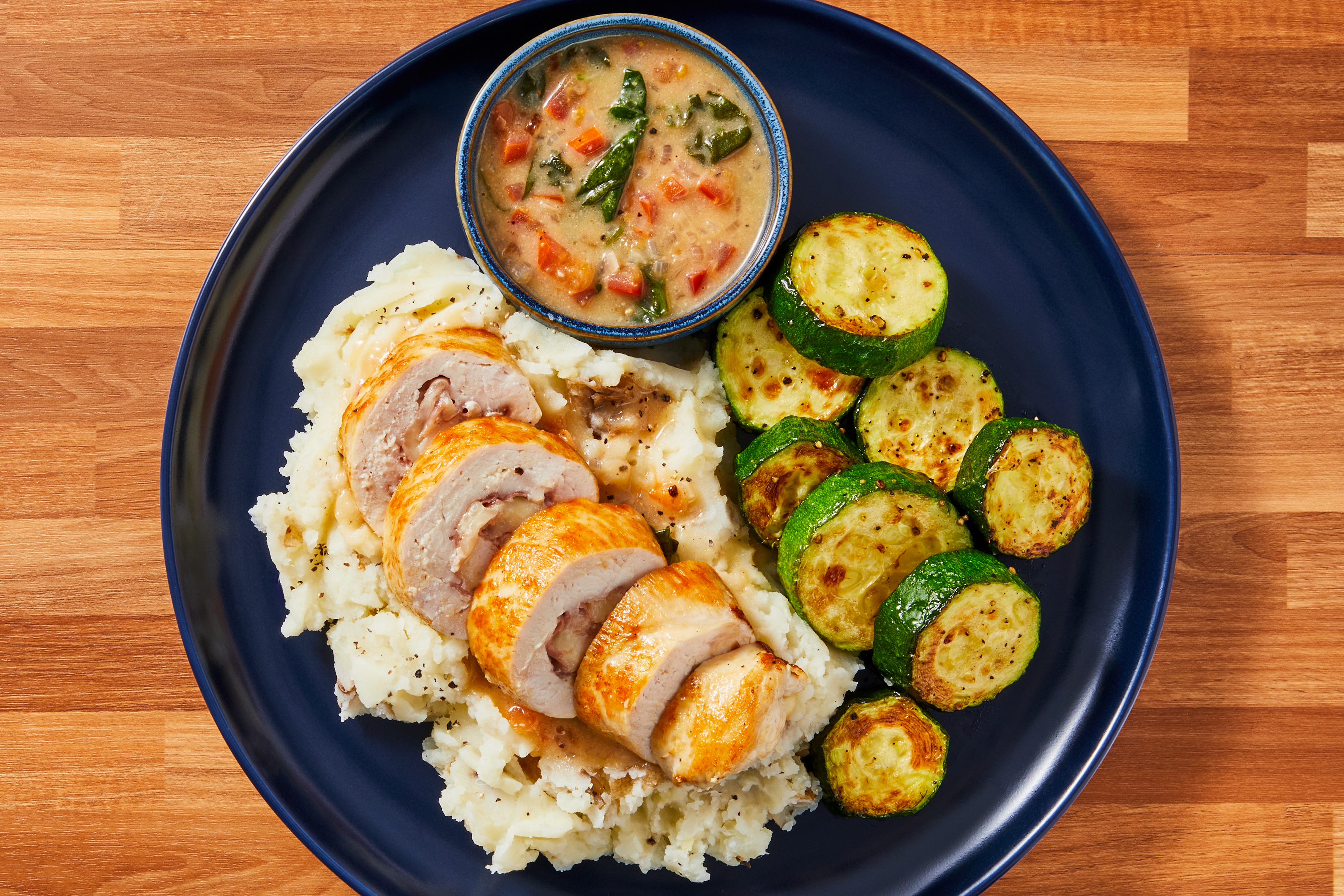 Cheesy Prosciutto Chicken Rollatini