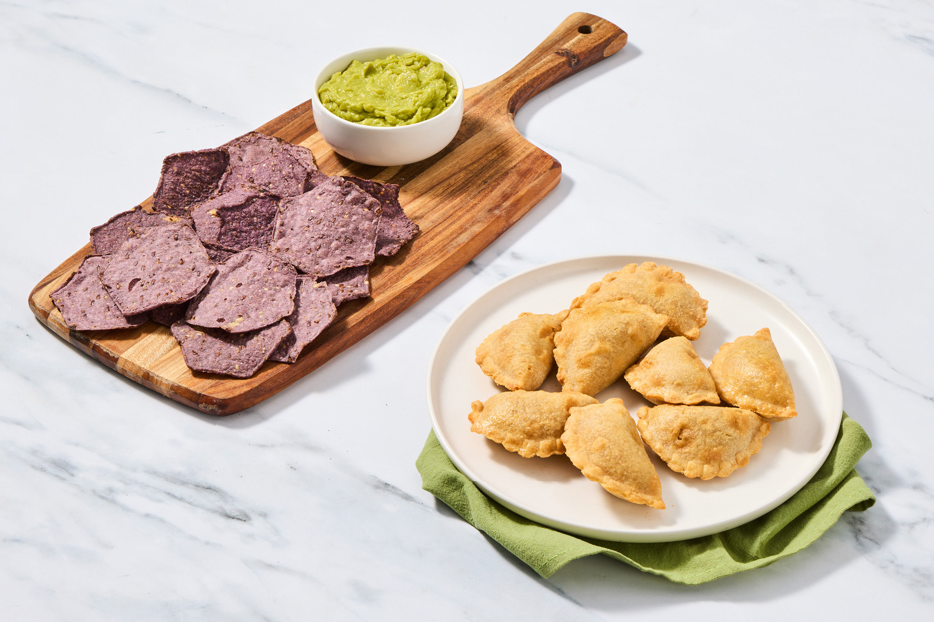 Super-Quick Chicken Empanadas & Guac