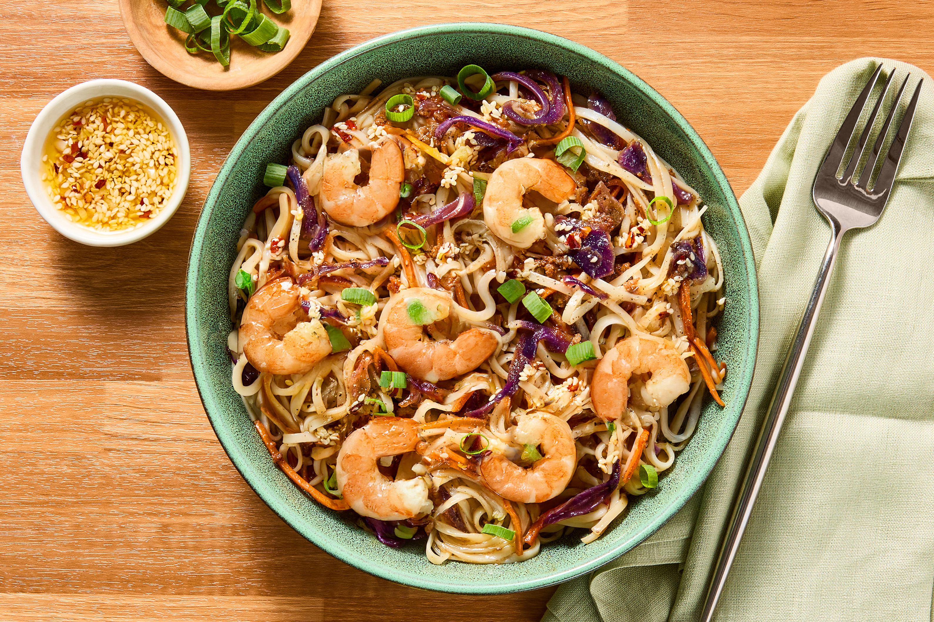 Chinese-Style Speedy Shrimp Ramen Noodles
