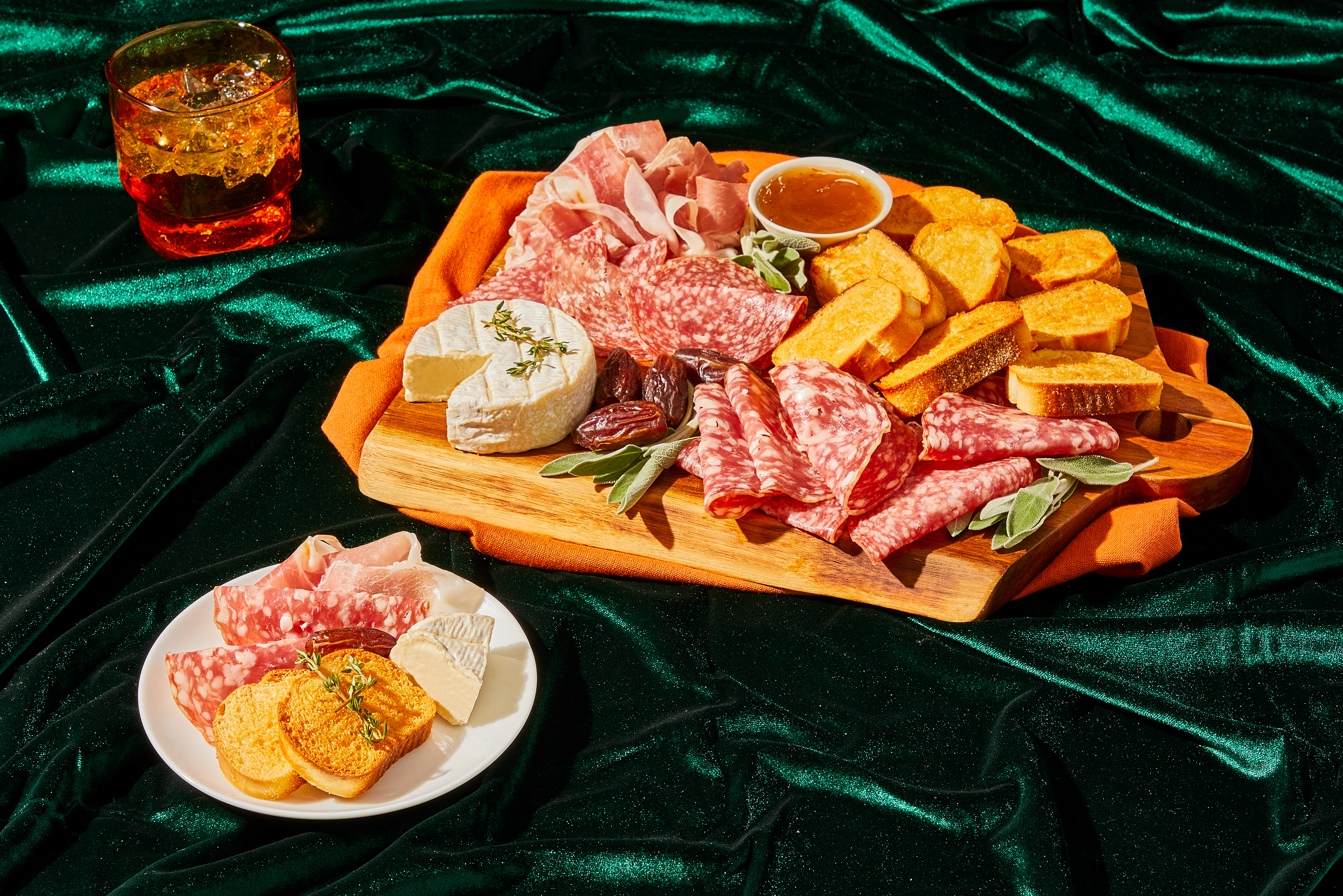 Brie & Charcuterie Board