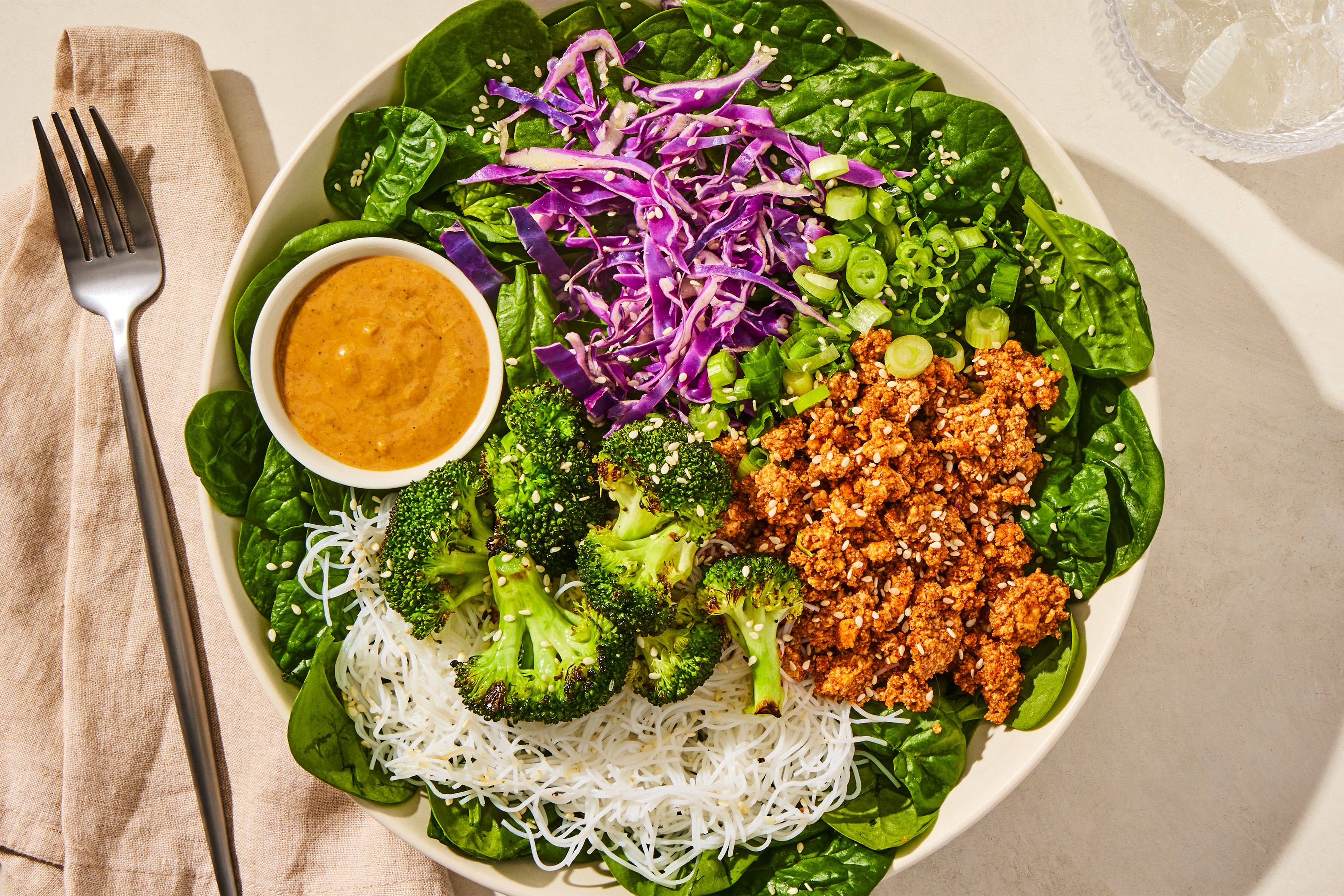 Five-Spice Tofu Noodle Salad