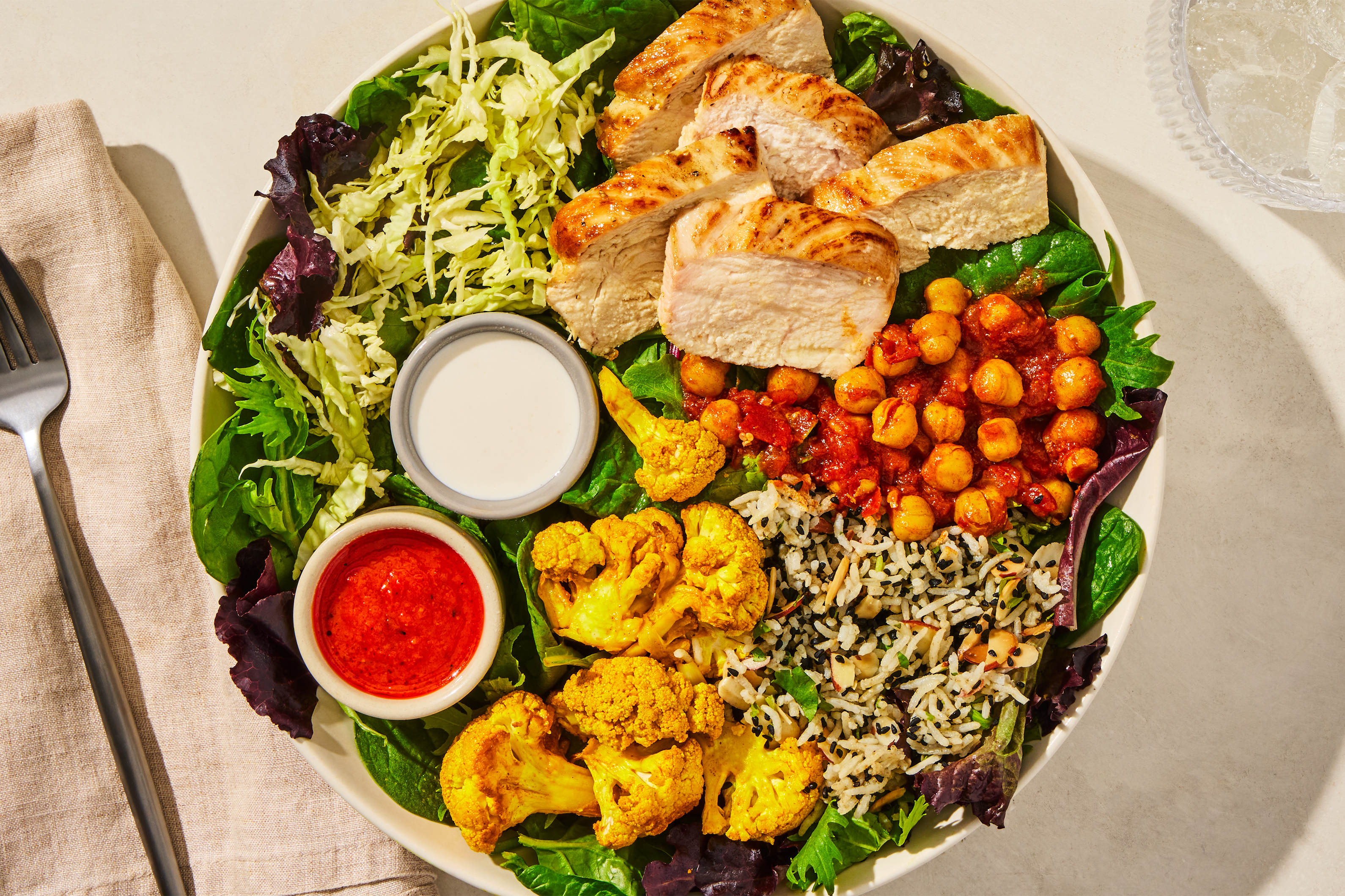 Chicken Shawarma Salad