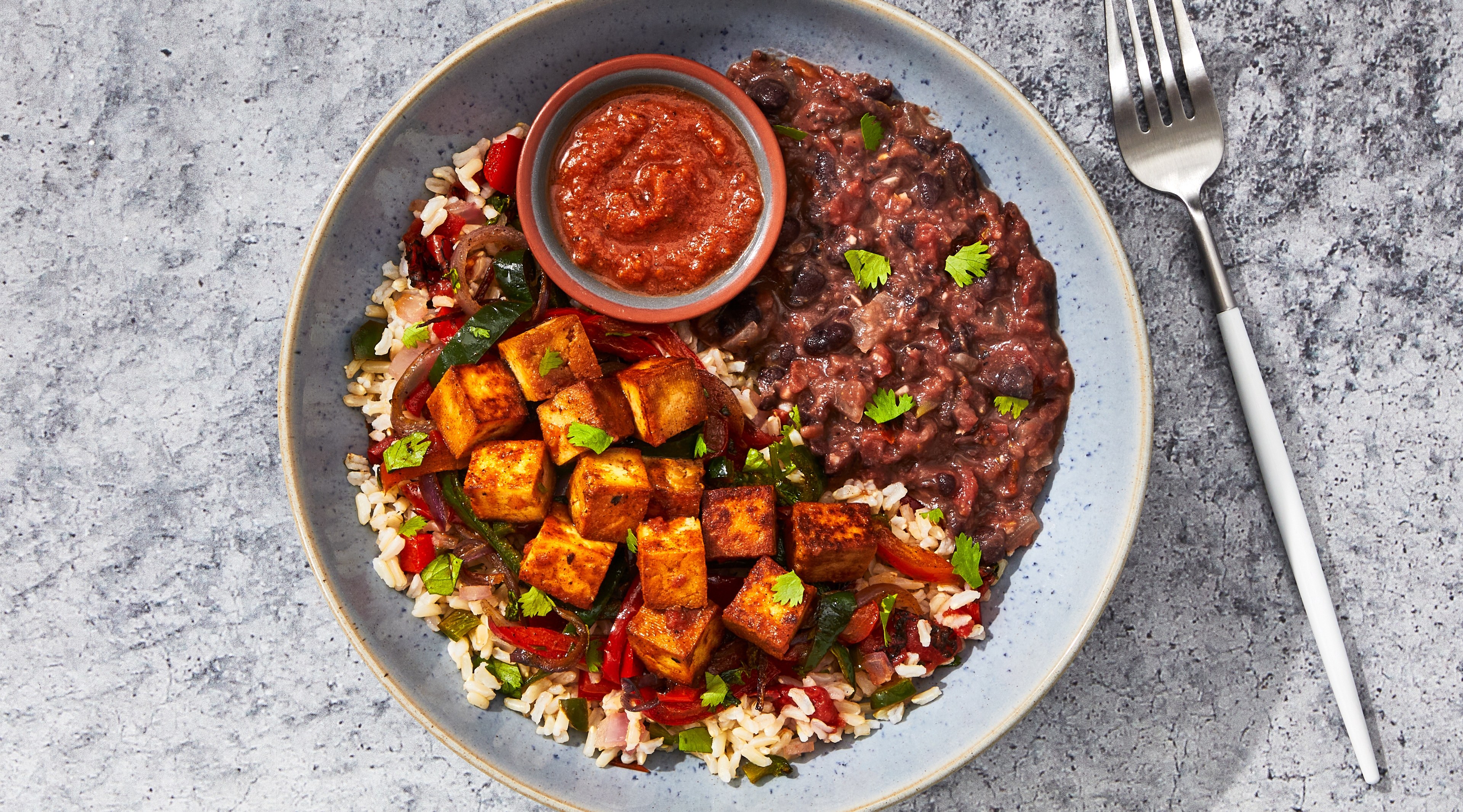 Fire-Roasted Tomato Braised Tofu