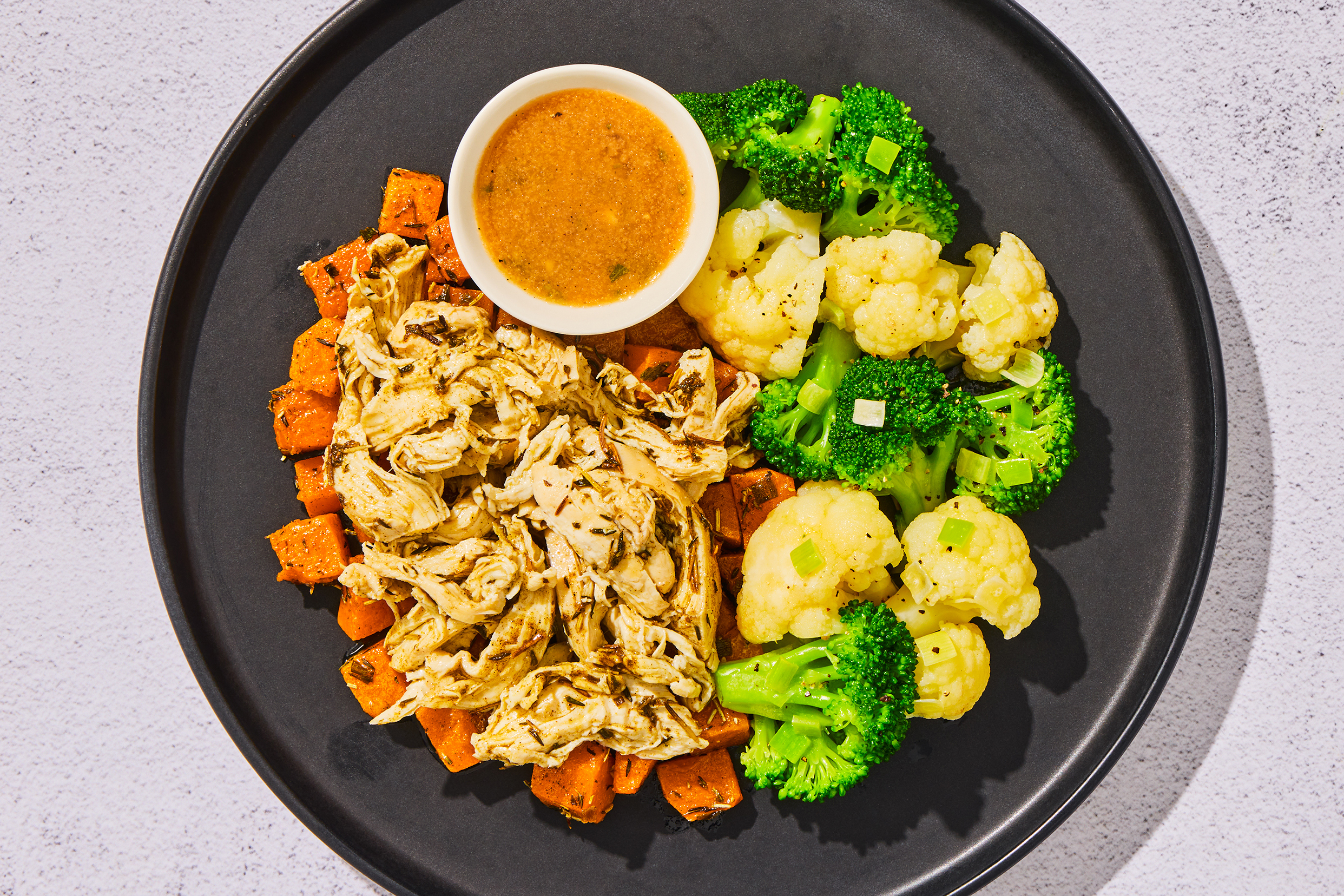 Herb Shredded Chicken & Butternut Squash