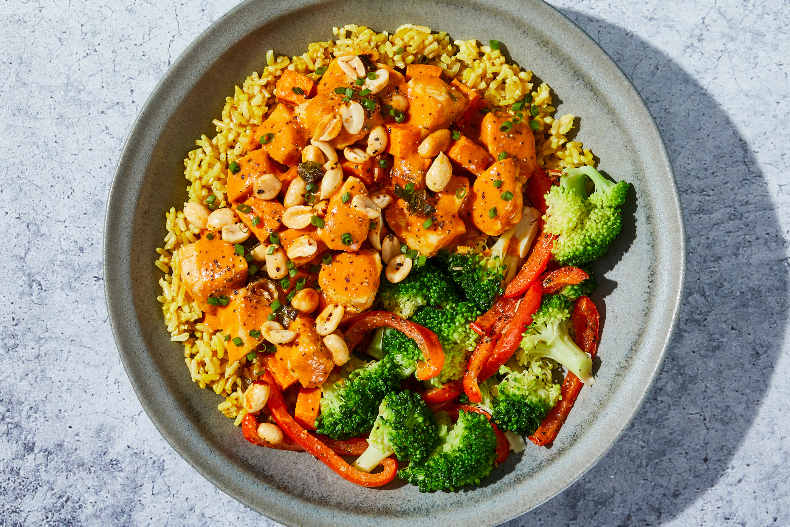 African-Style Chicken Peanut Curry