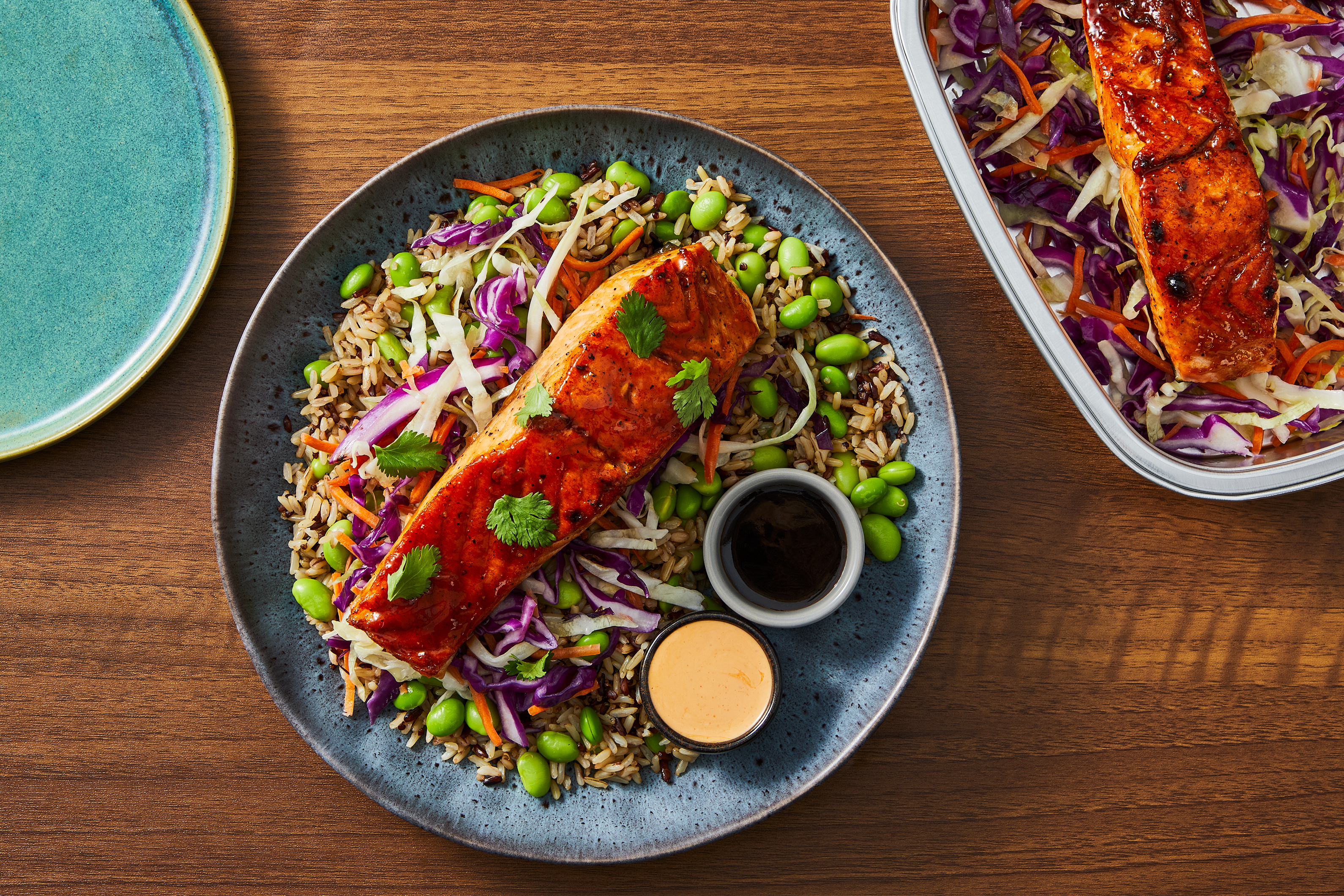 Sweet Soy–Glazed Salmon