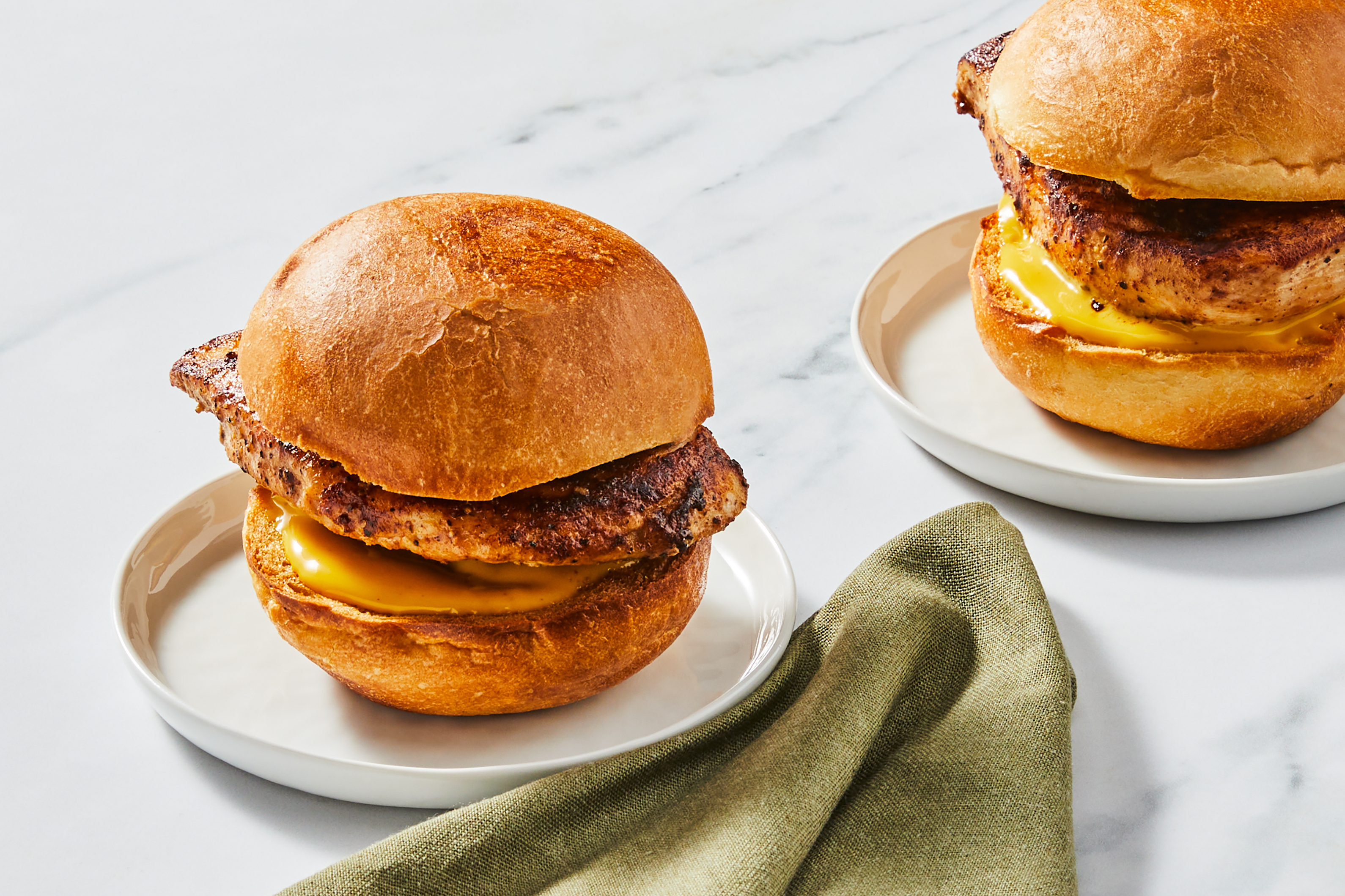 Honey Dijon Chicken Sandos