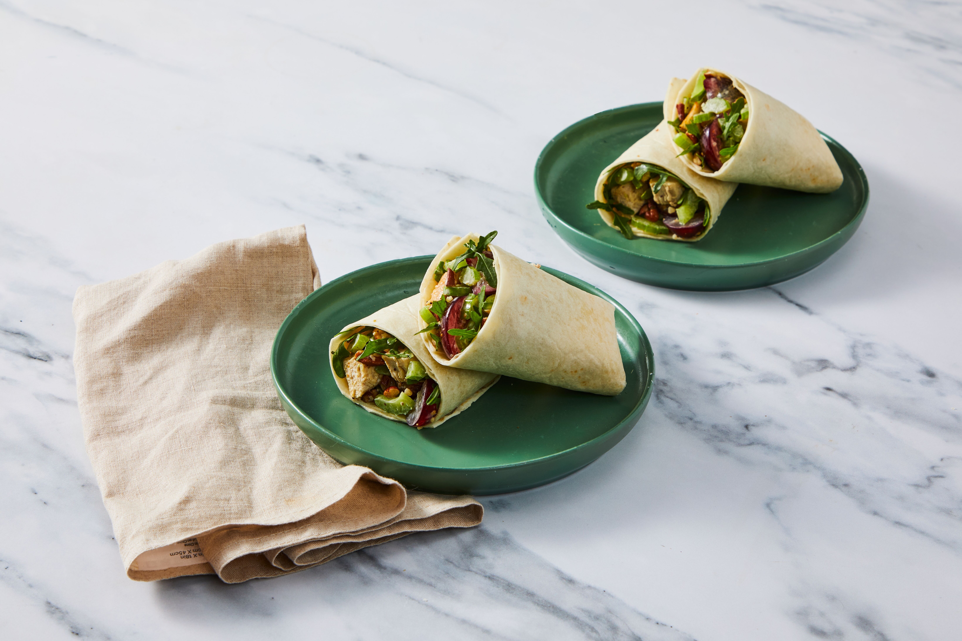 Smoky Chicken Salad Wraps