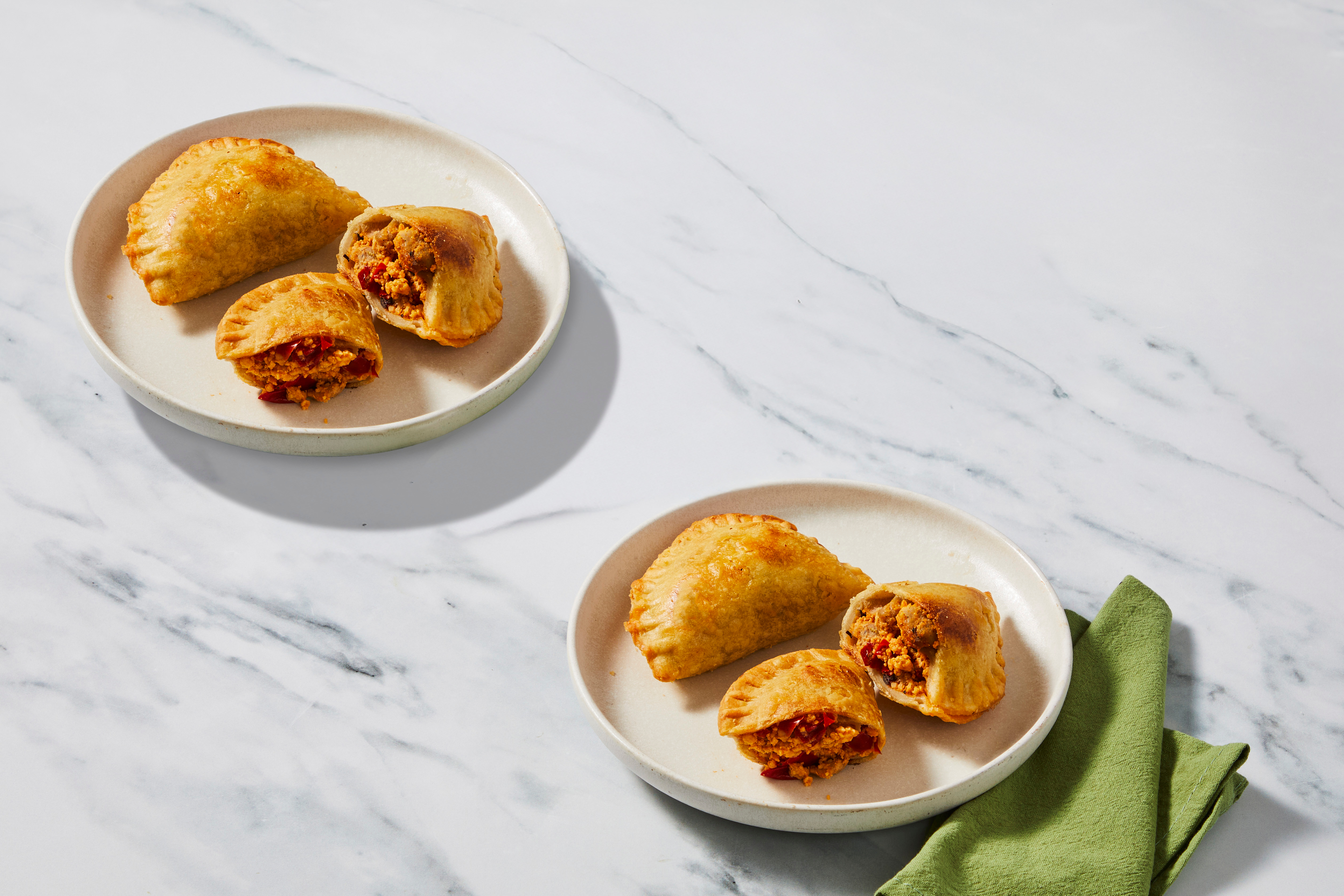 Egg, Chicken & Chorizo Breakfast Empanadas