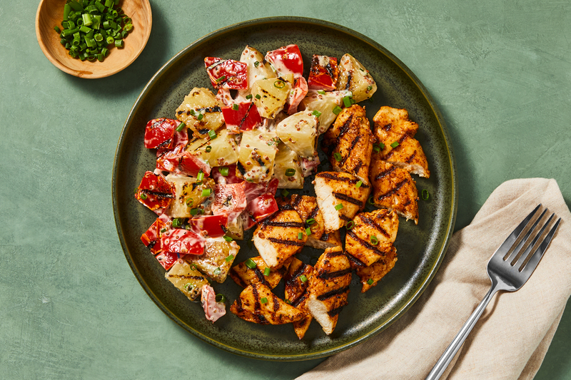 Grilled Maple-Chipotle Chicken Tenders
