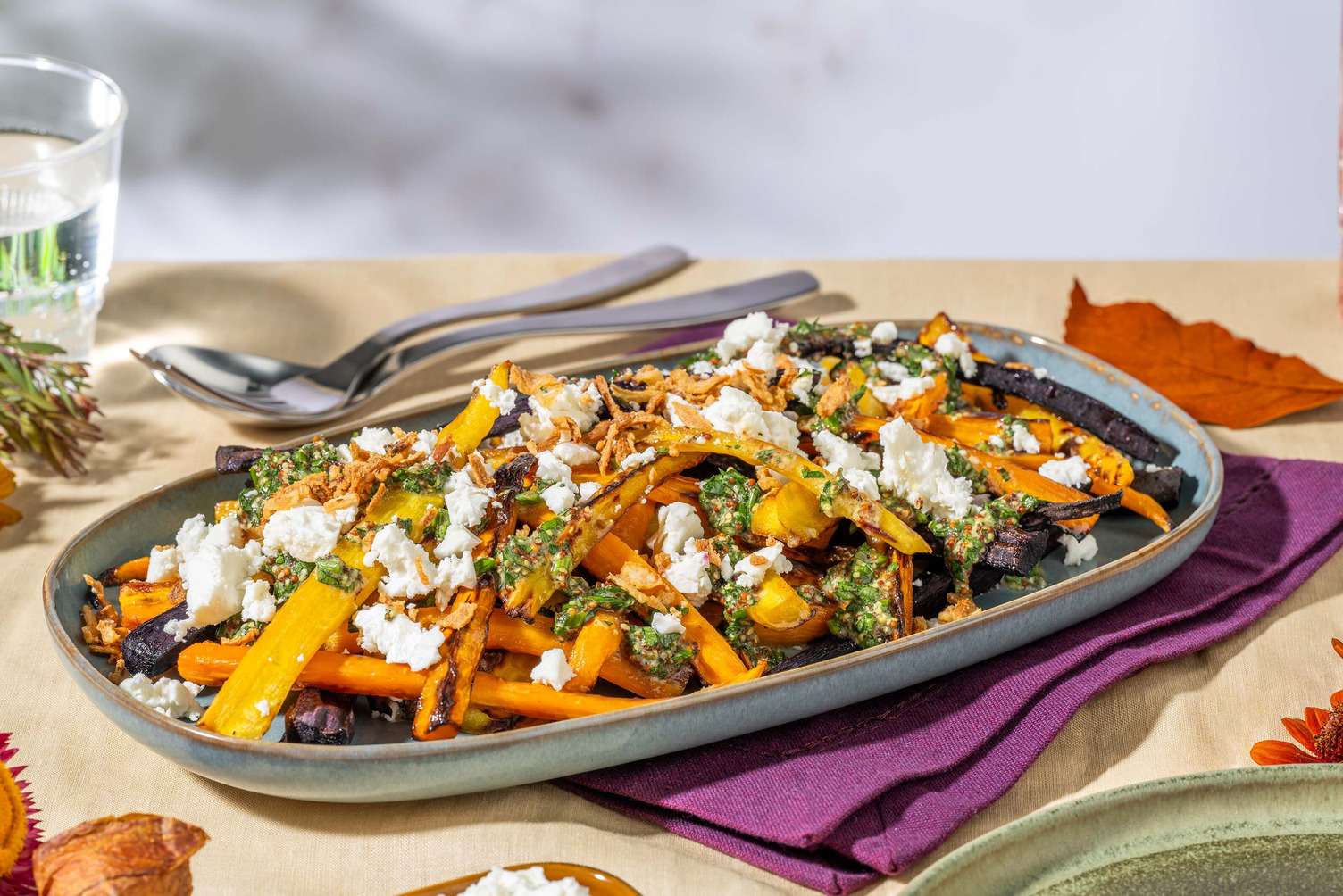 Honey Roasted Heirloom Carrots