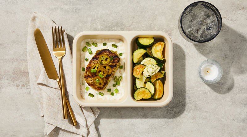 Keto Cilantro-Jalapeno Pork Chop