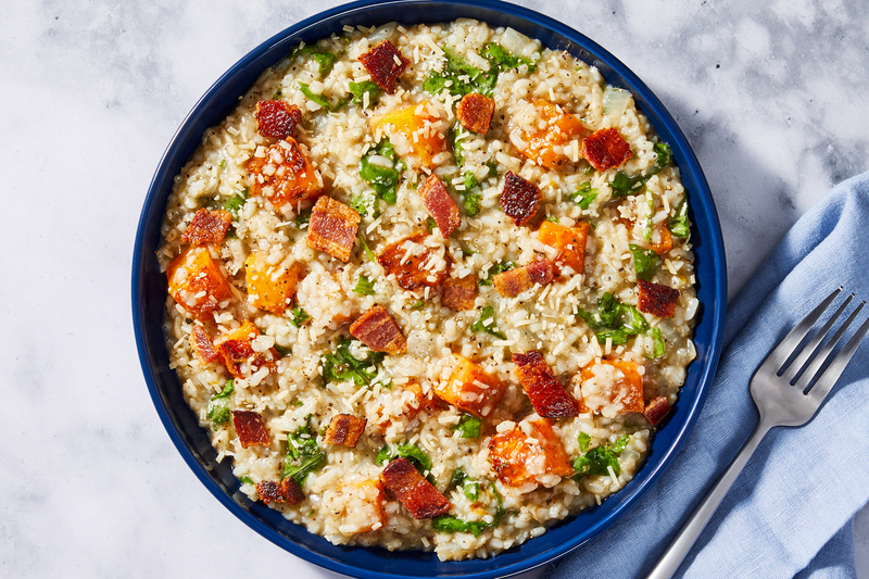 Bacon and Butternut Squash Risotto