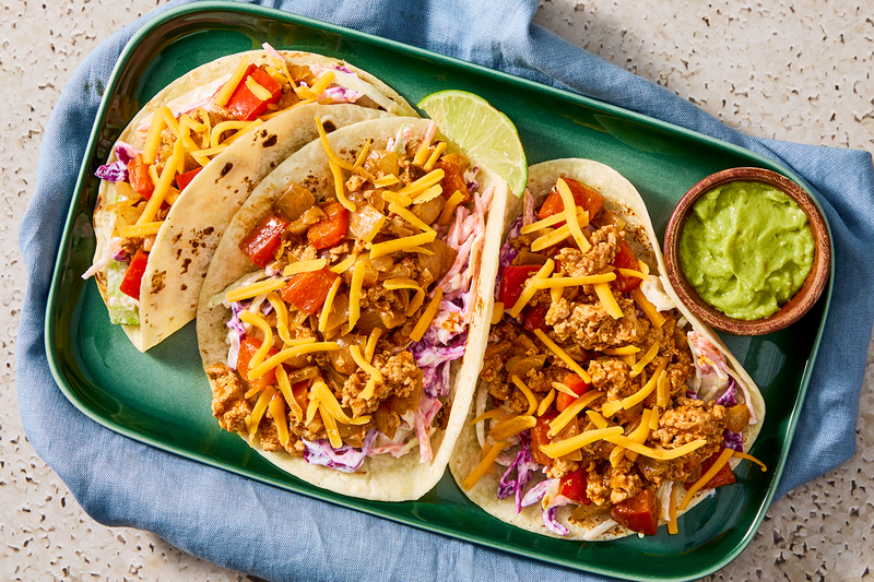 Tacos de poulet au Beyond Meat®