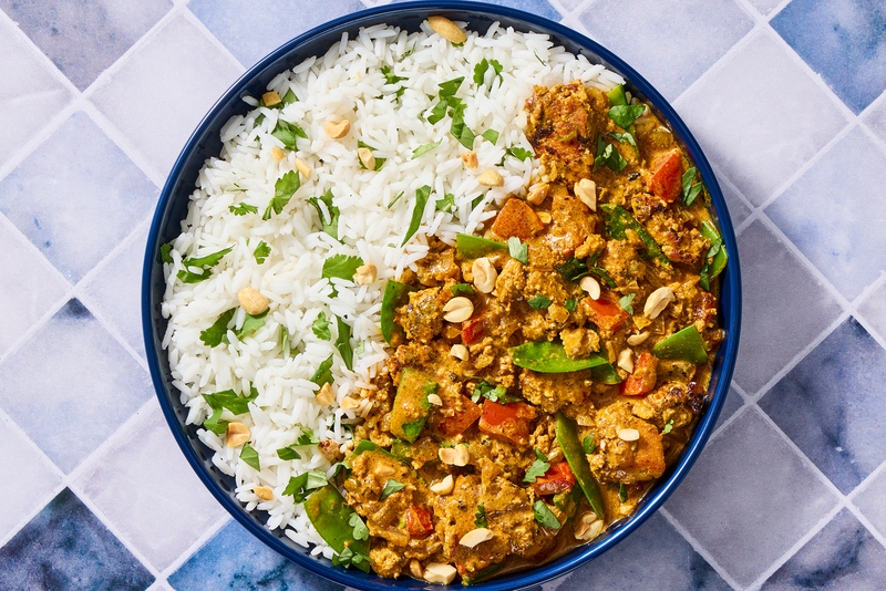 Golden Coconut Turkey Curry