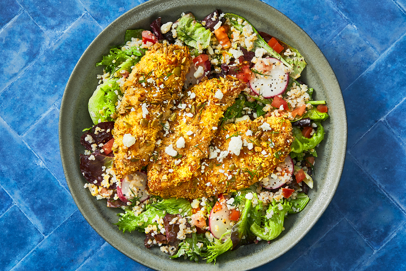 Seed-Crusted Chicken Tenders