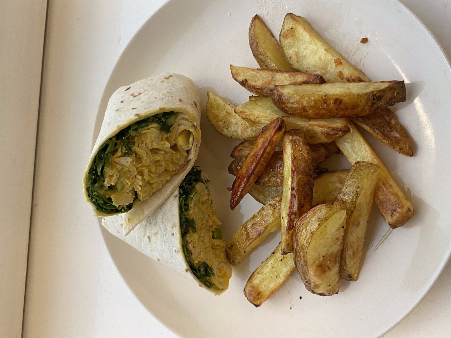 Curried Chicken Wrap