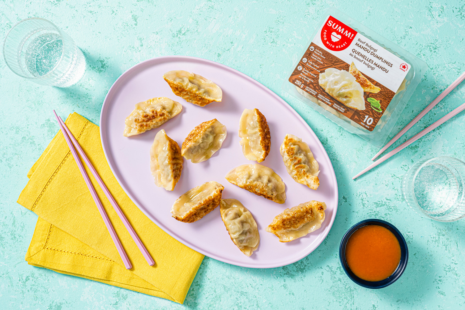 Beef Bulgogi Gyoza Dumplings Kit