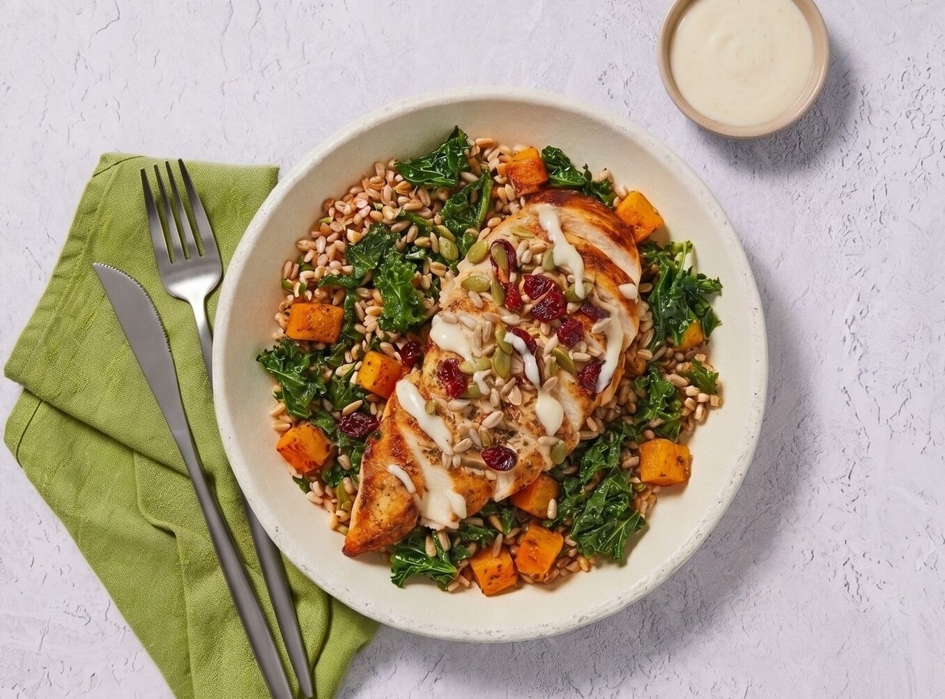 Nutritionist's Pick: Organic Chicken Breast-and-Squash Harvest Bowls