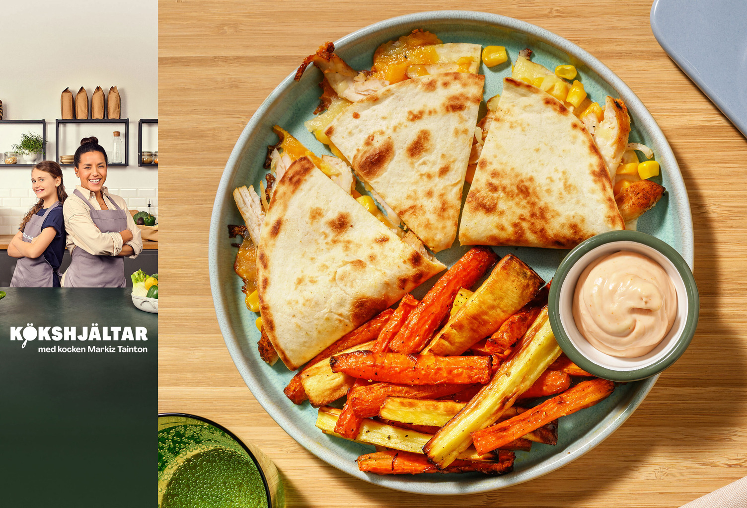 Tortillatoast på kyckling