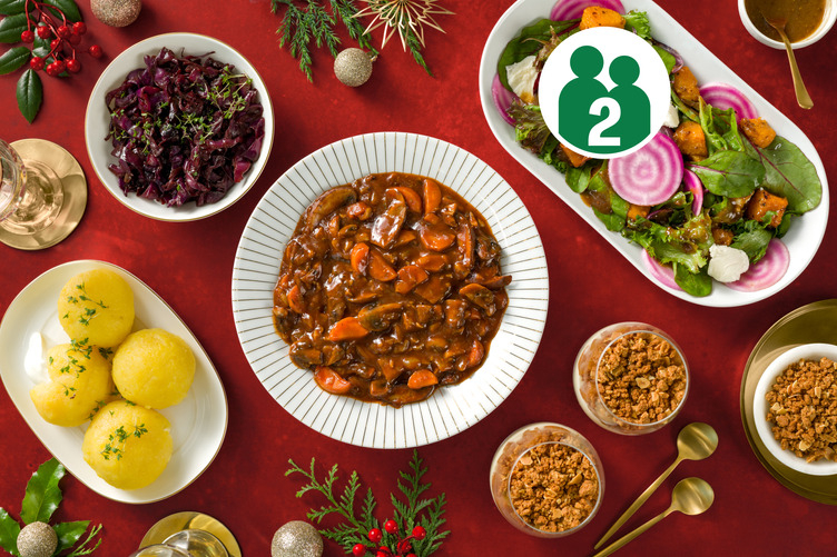 Veggie – Weihnachtsmenü für 2 Personen