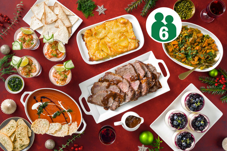 Snel menu kerstbox | vier gangen