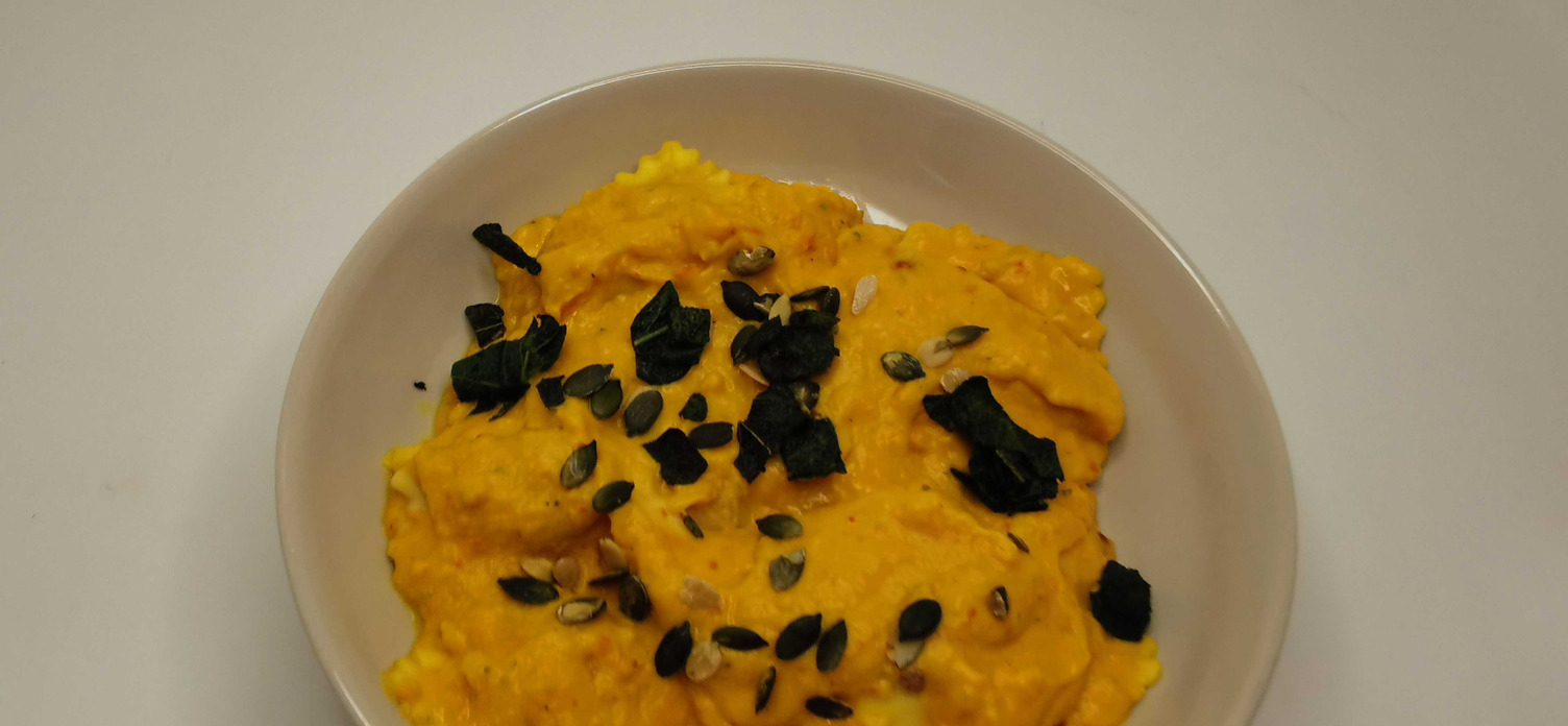 Girasole in cremiger Hokkaido-Soße