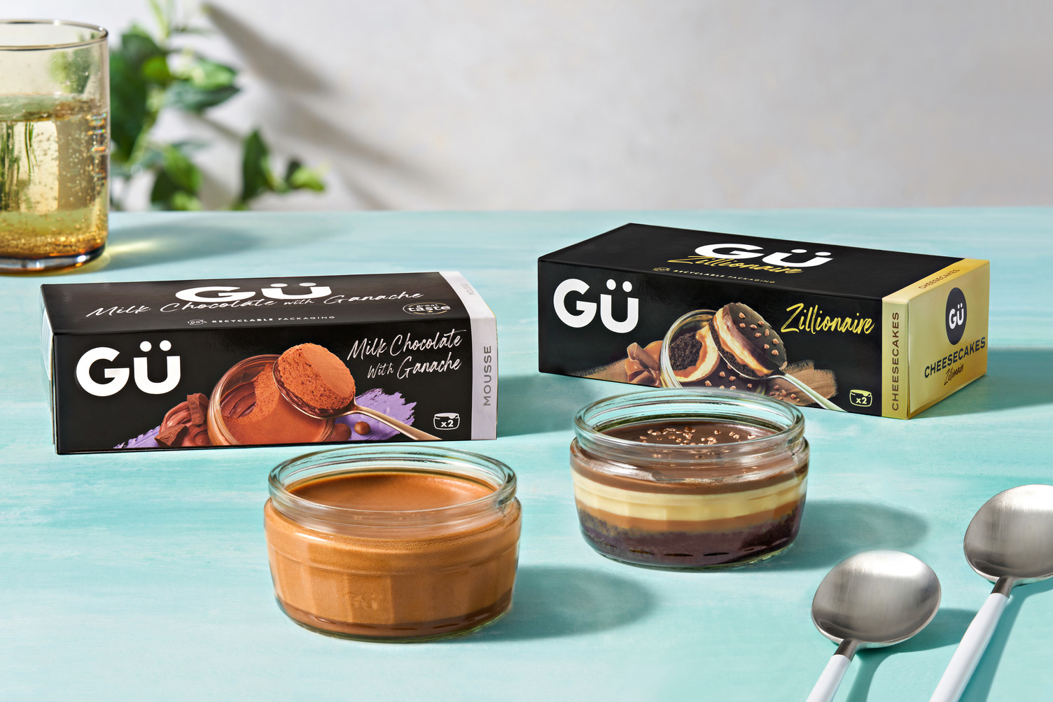 Gϋ Milk Chocolate Mousse and Gϋ-Zillionaire Variety Bundle