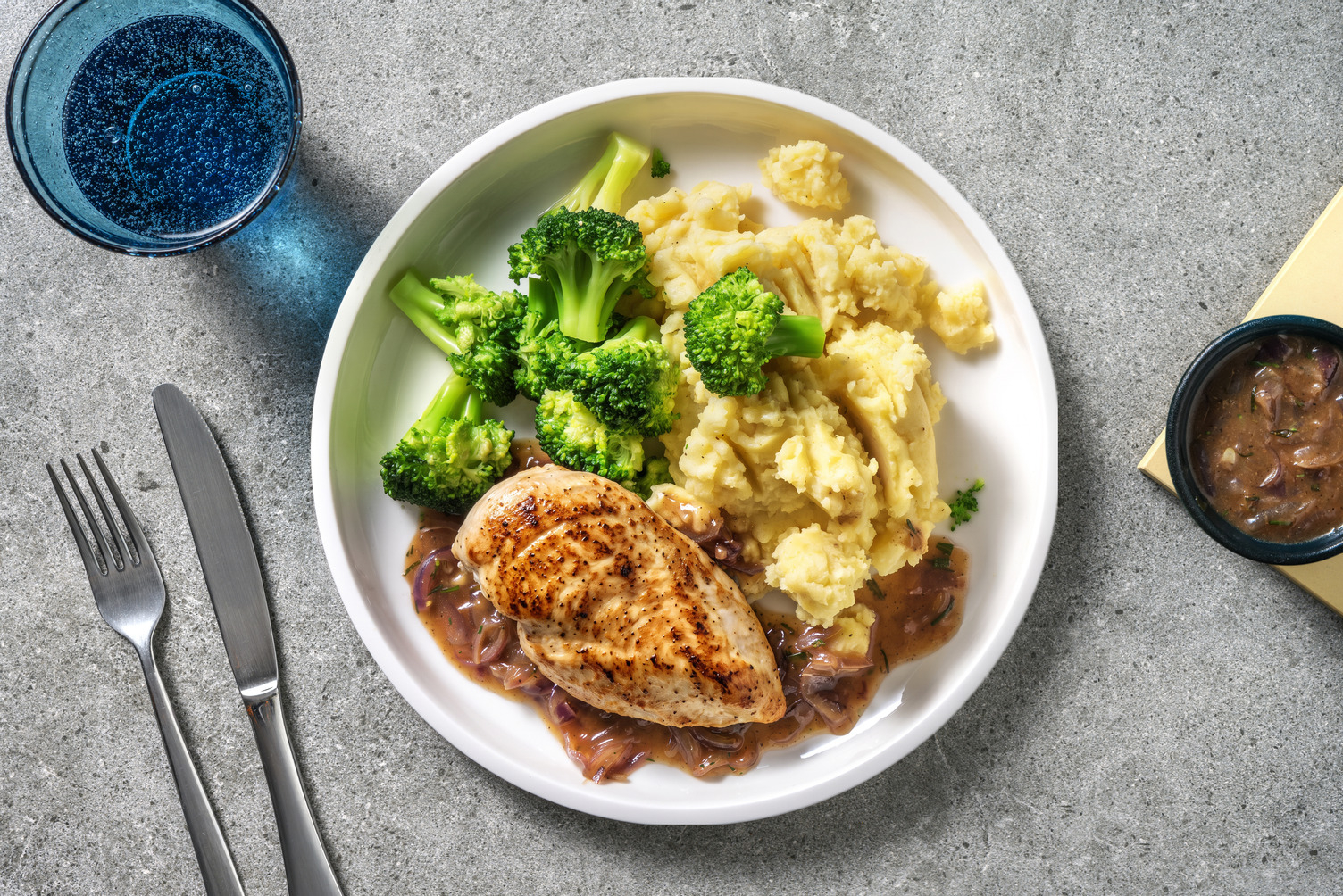 Hähnchenfilet mit Honig-Rosmarin-Soße