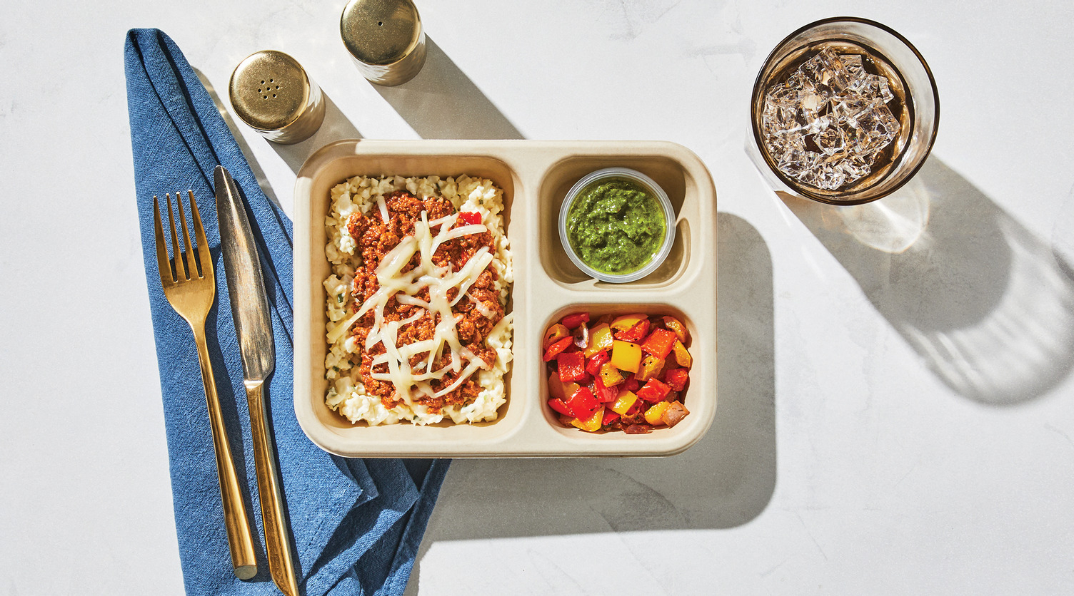 Ready-to-Heat: Chimichurri Ground Beef Bowl