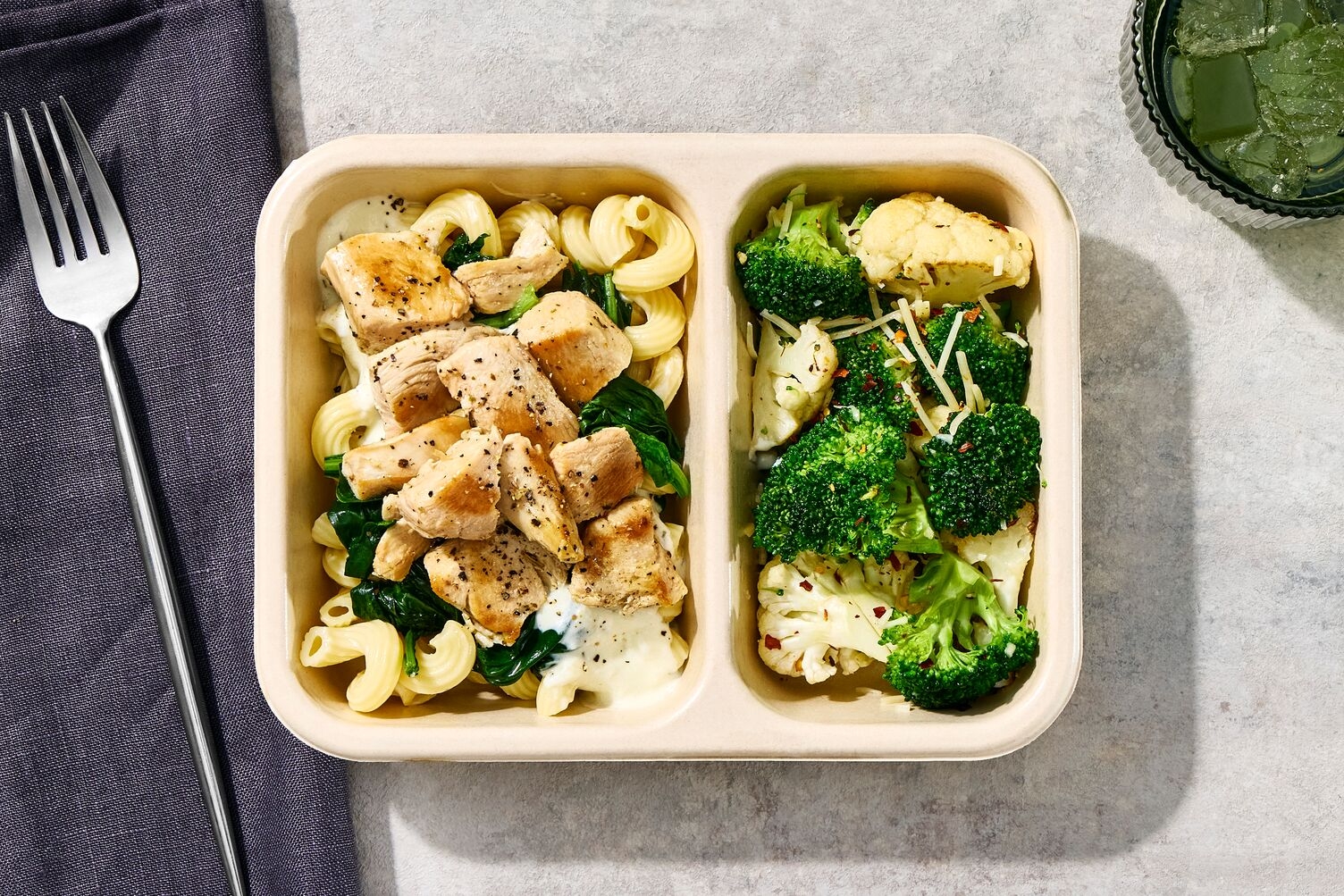 Creamy Dill Chicken Cavatappi