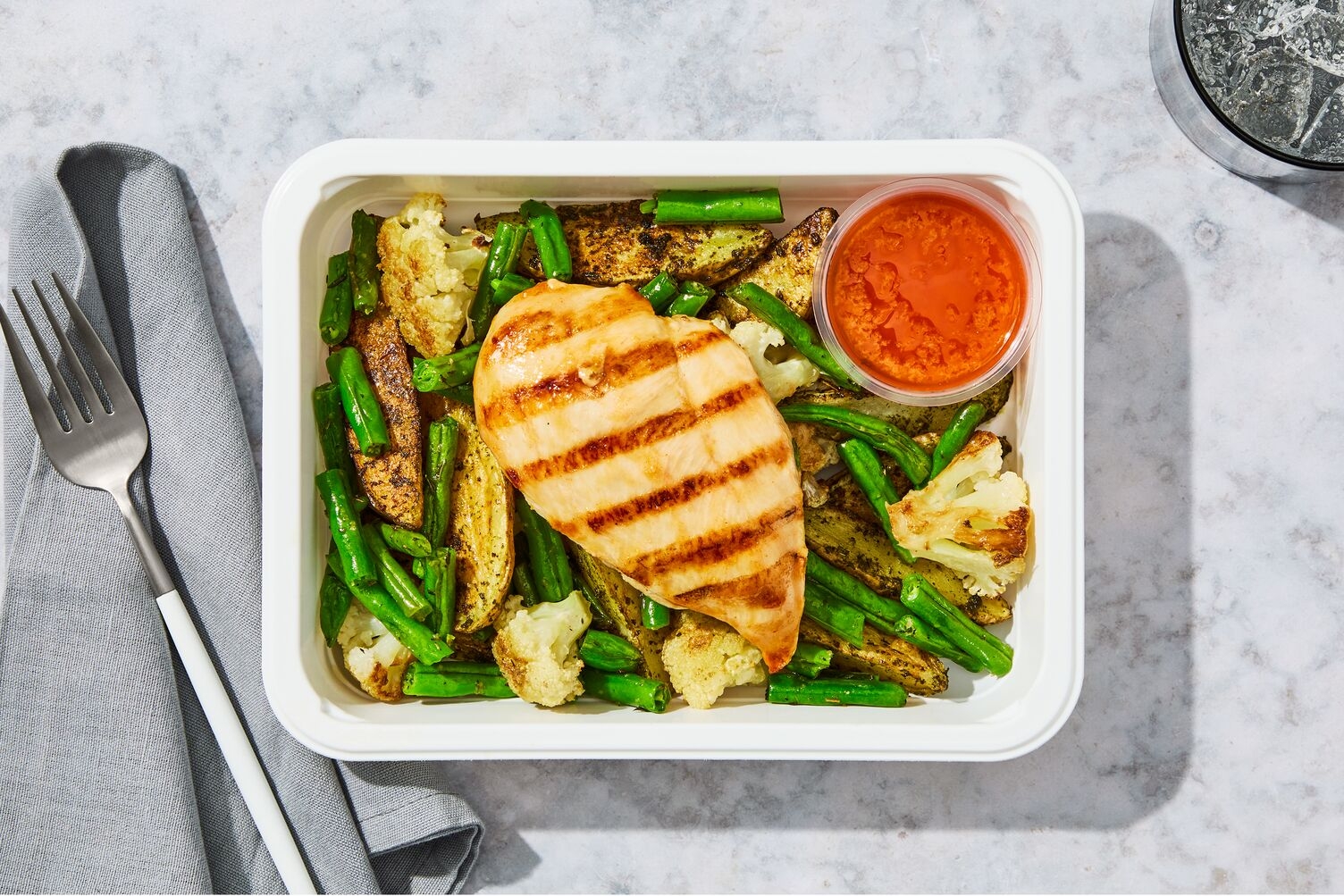 Poulet grillé Buffalo