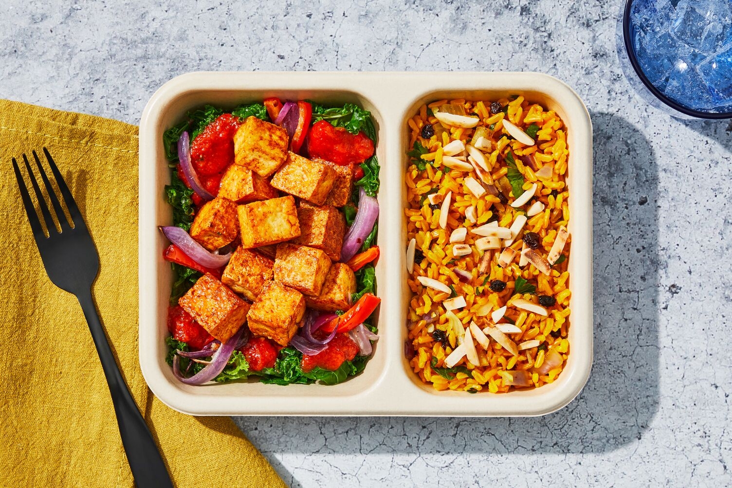 Spicy Harissa Tofu